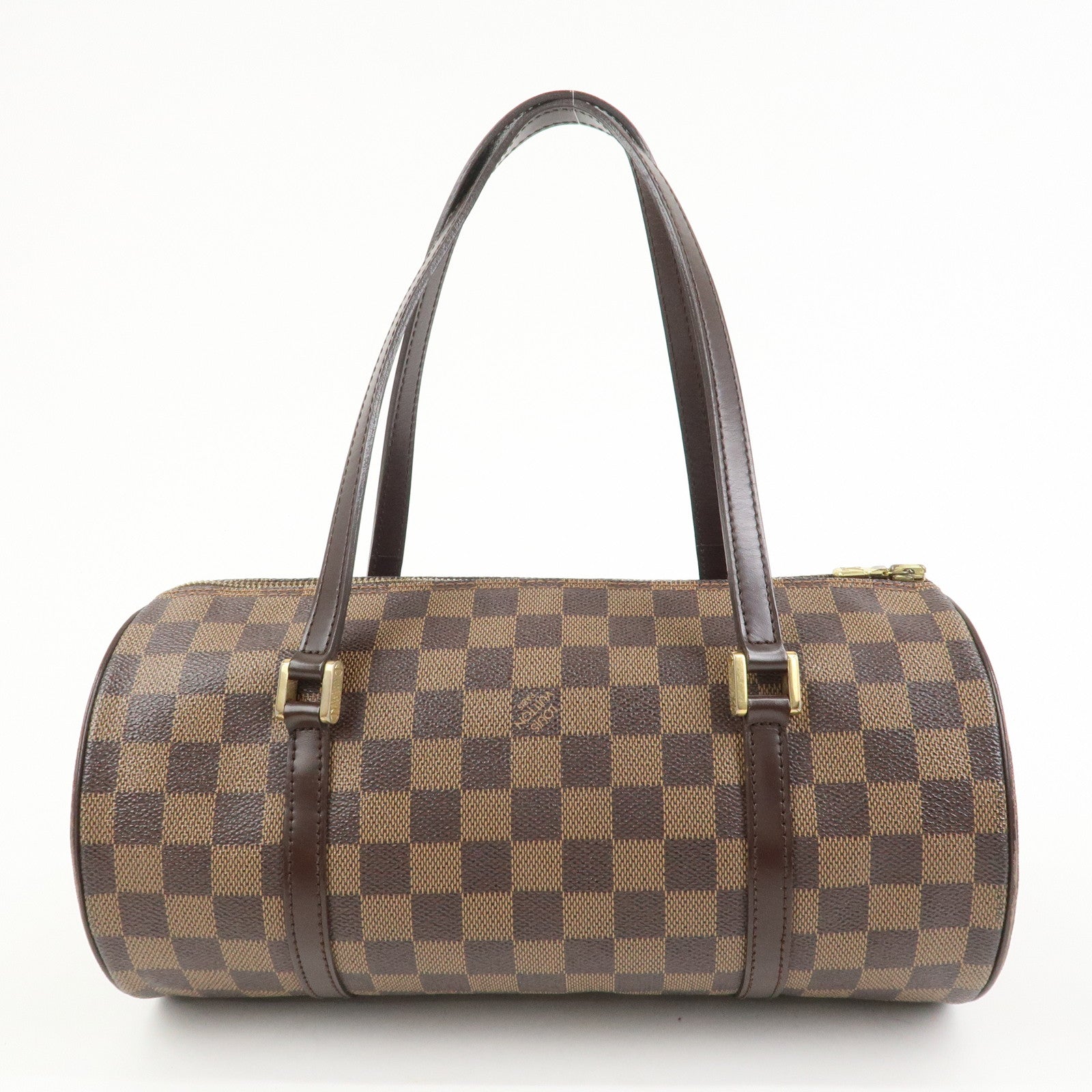 Louis Vuitton Damier Ebene Papillon 30 Hand Bag Brown N51303