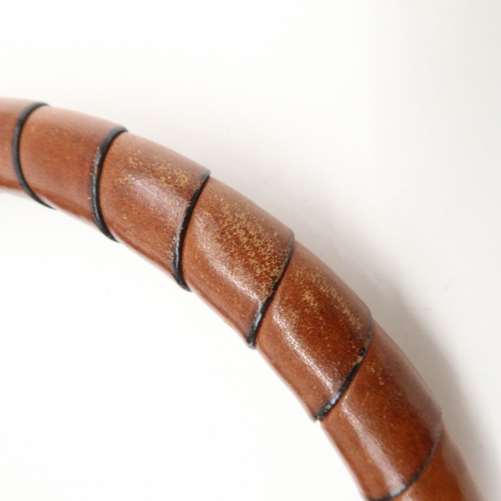 Chloe Marcie Leather 2WAY Bag Shoulder Bag Hand Bag Brown