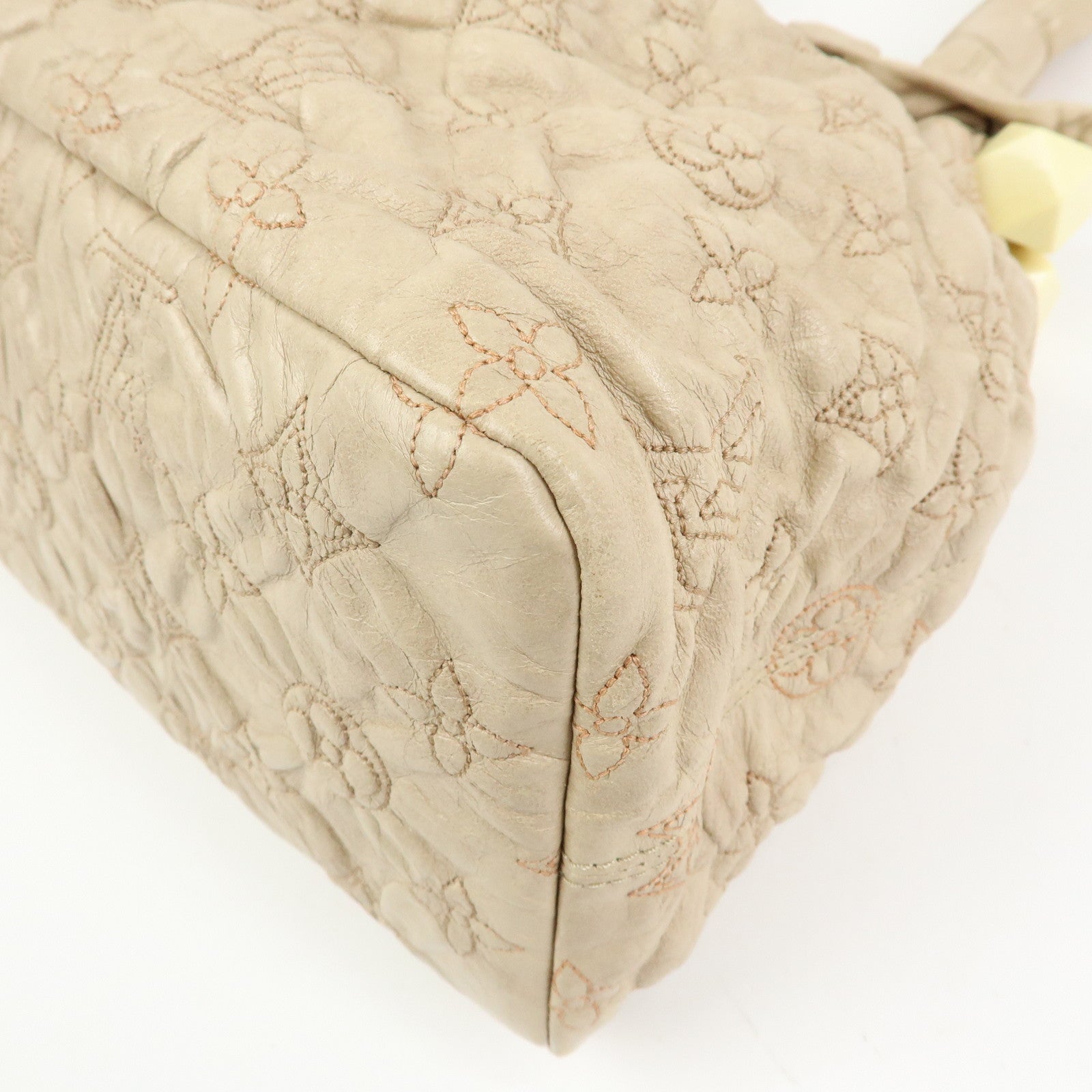 Louis Vuitton Monogram Olympe Stratus PM Shoulder Bag Ecru M95369