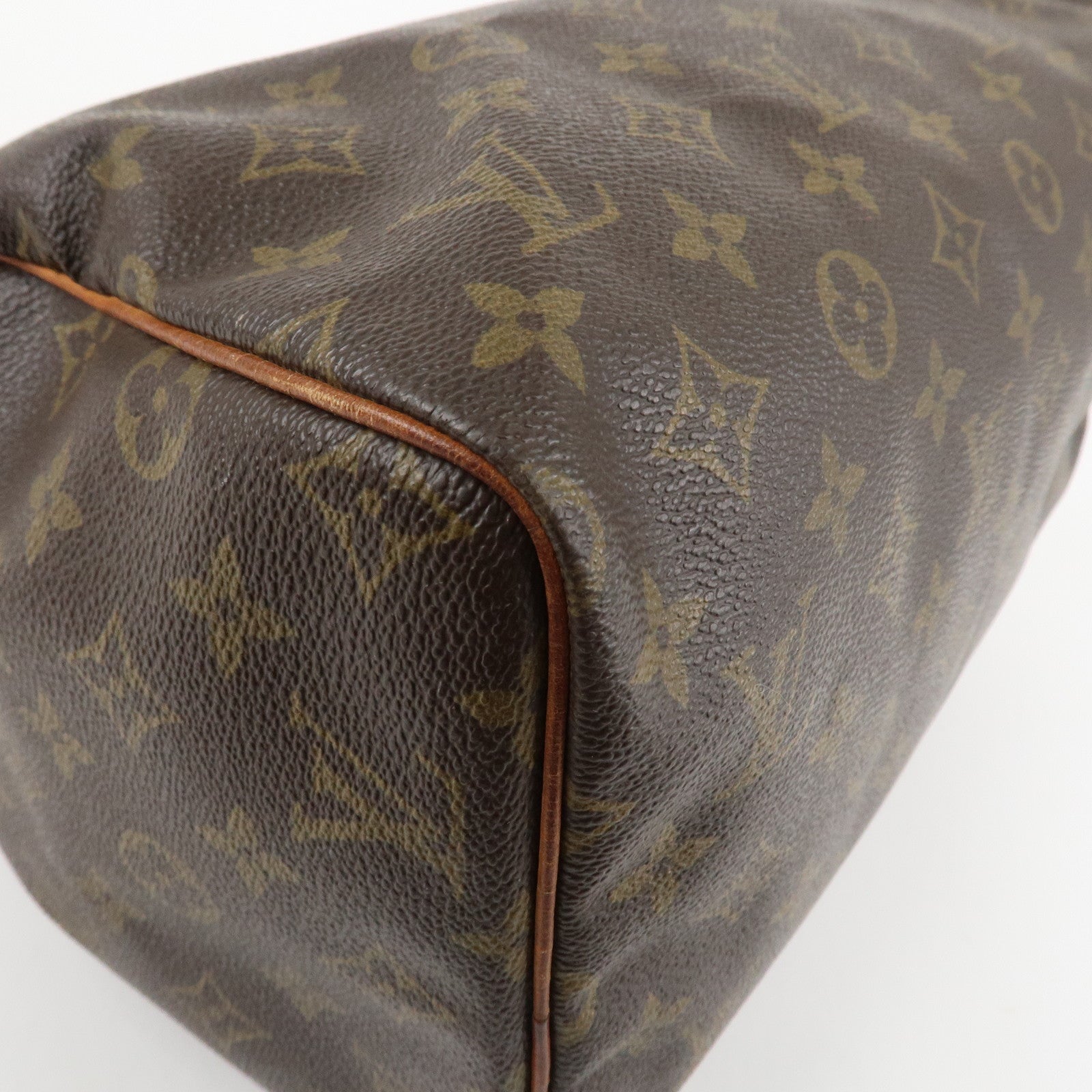 Louis Vuitton Monogram Speedy 30 Hand Bag Boston Bag M41526 Used