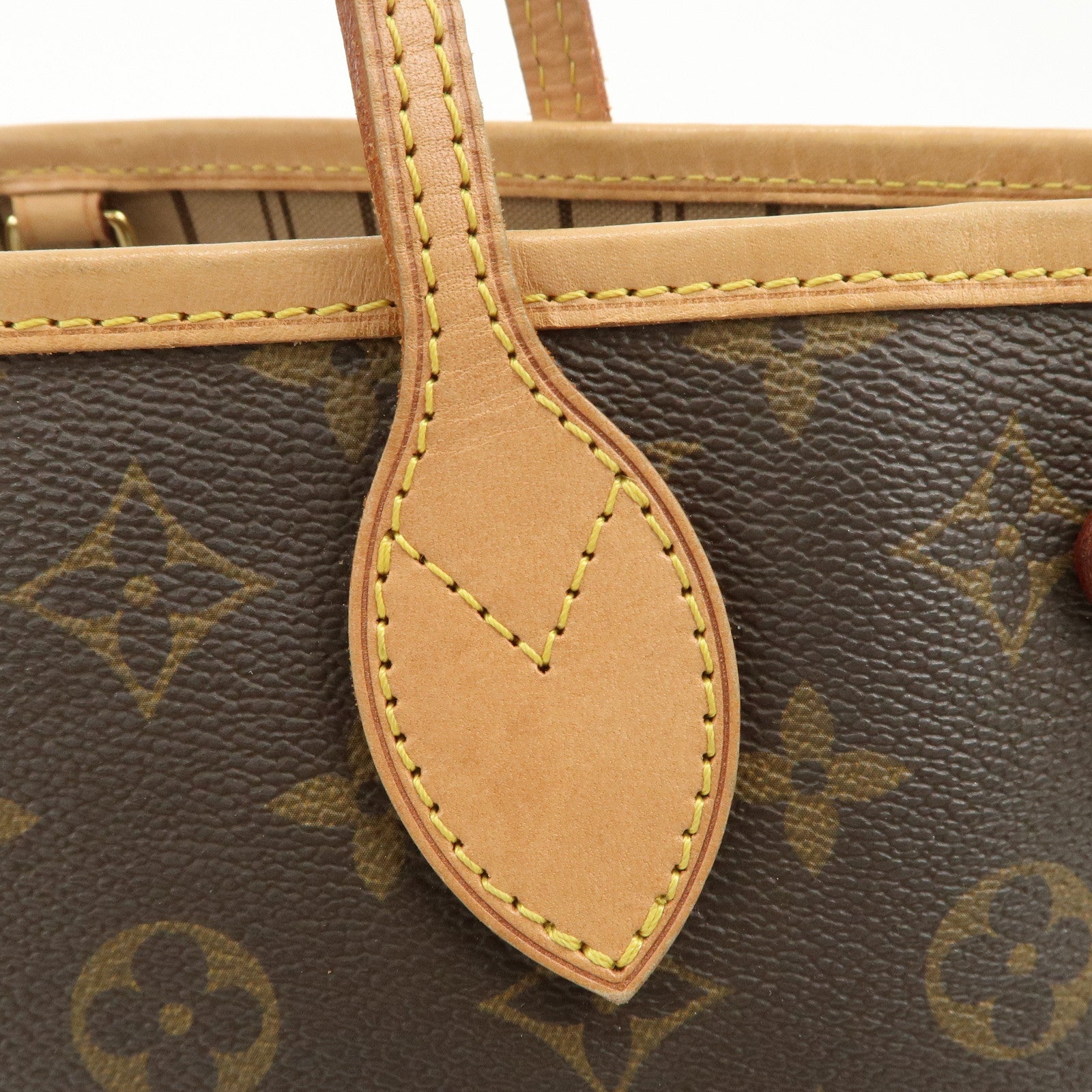 Louis Vuitton Monogram Neverfull PM Tote Bag Brown M40155