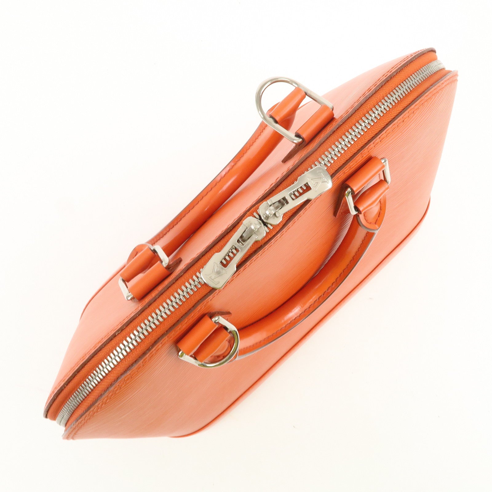 Louis Vuitton Epi Alma PM Hand Bag Pimont Orange M40623