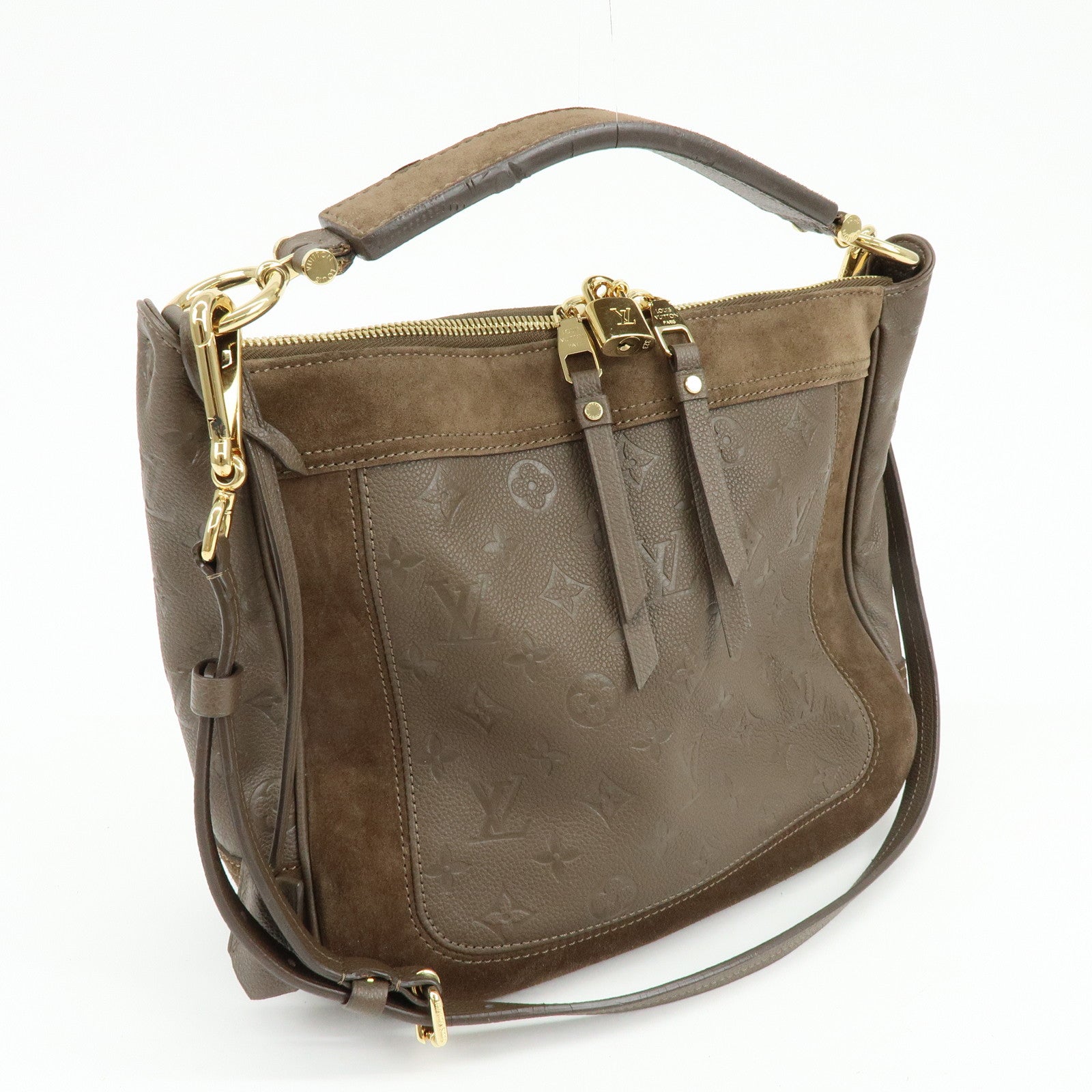 Louis Vuitton Monogram Empreinte Audacieuse PM Hand Bag M94175
