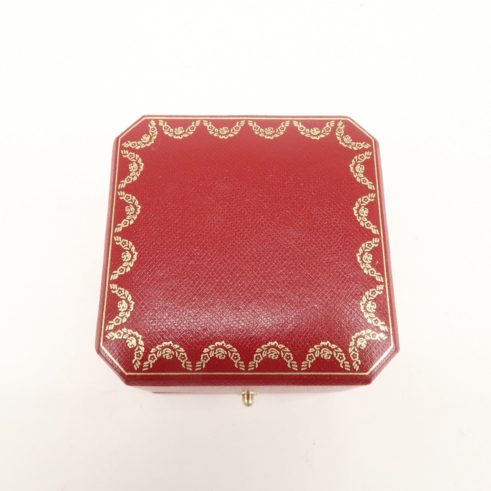 Cartier Set of 5 Jewelry Boxes Ring Boxes Red Gold