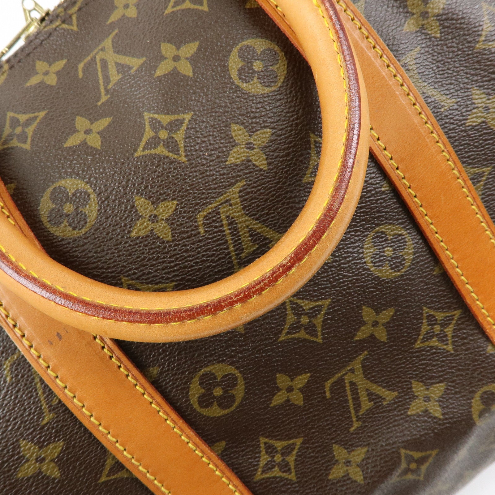 Louis Vuitton Monogram Keep All Bandouliere 55 Boston Bag M41414