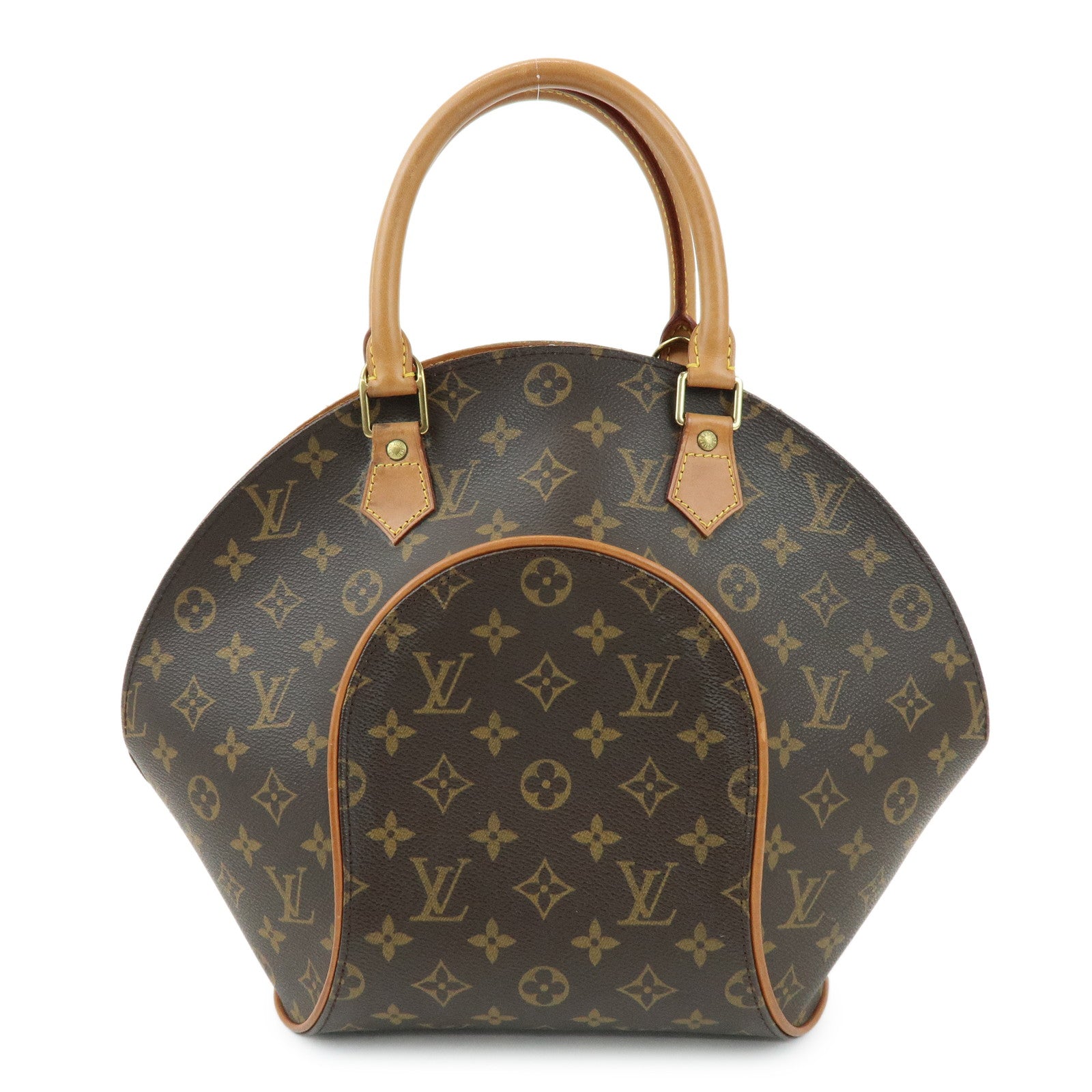 Louis Vuitton Monogram Ellipse MM Hand Bag Brown M51126