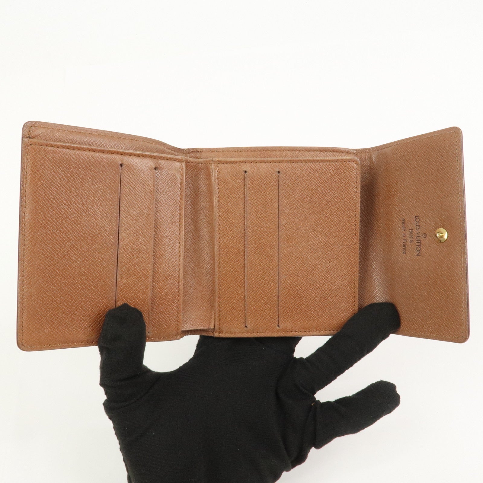 Louis Vuitton Monogram Porte Monnaie Billet Carte Credit M61652