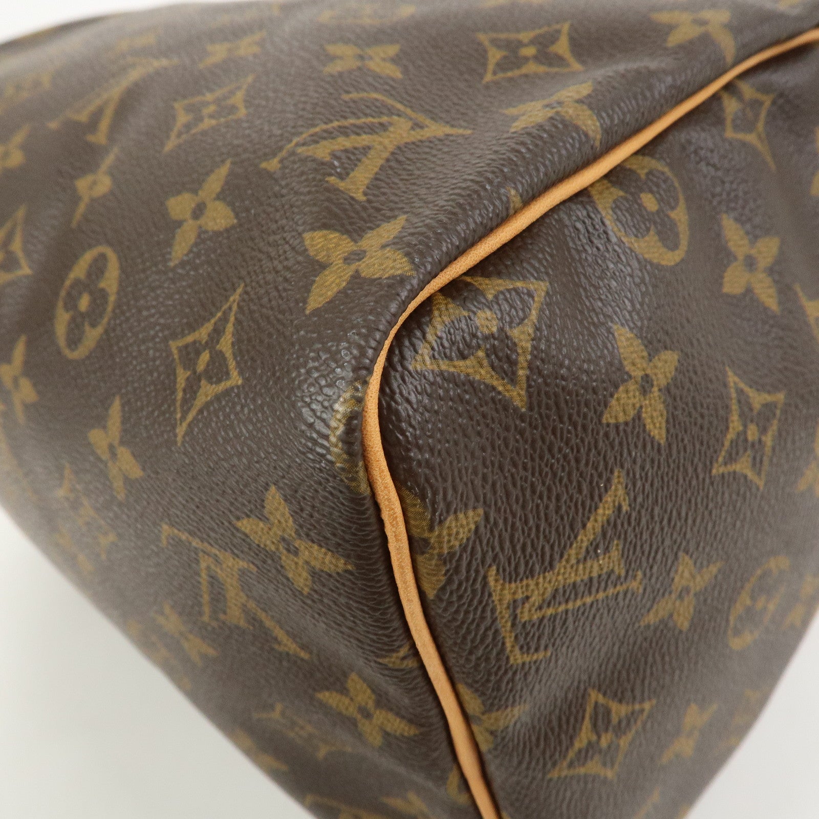 Louis Vuitton Monogram Speedy 30 Boston Bag Hand Bag Brown M41526