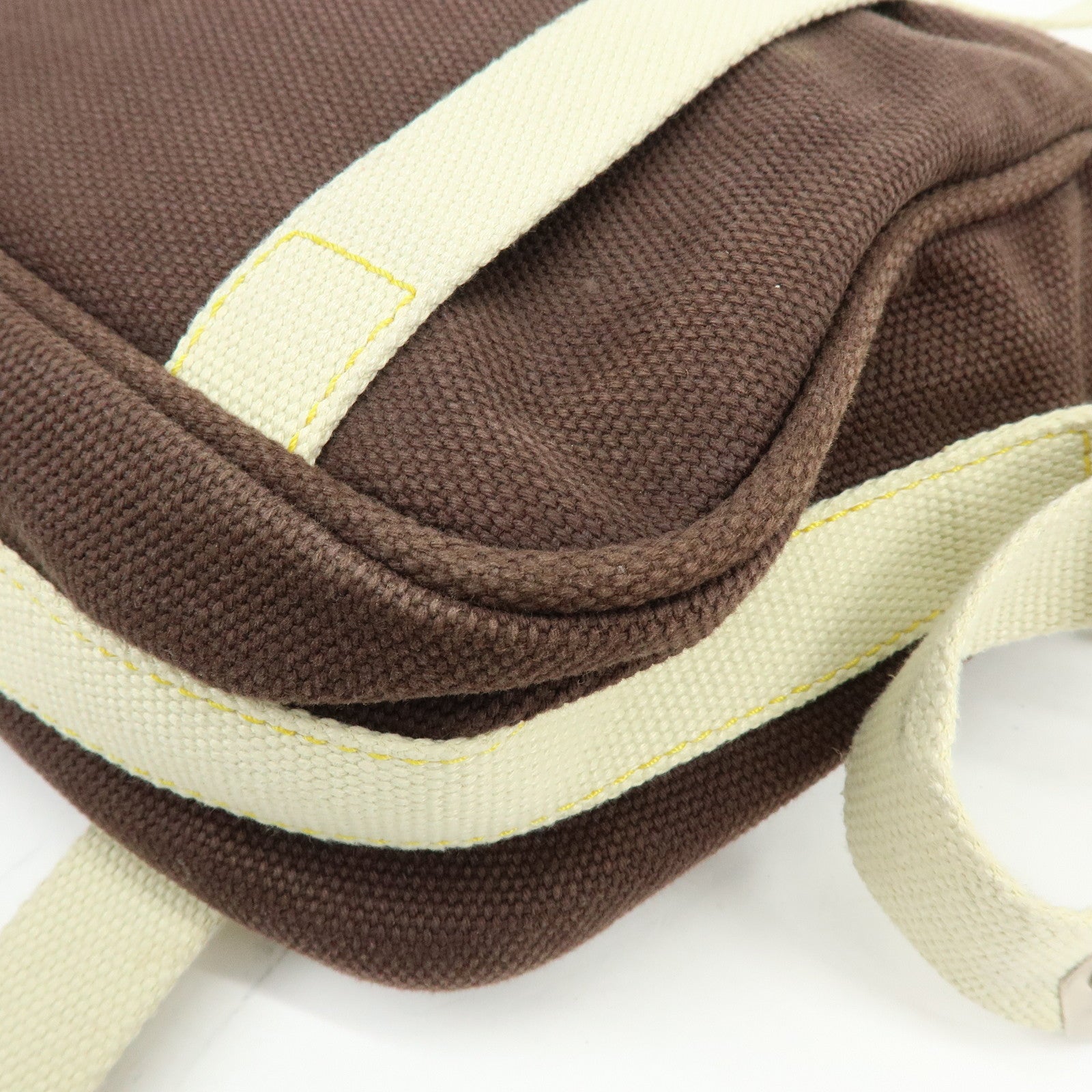 Louis Vuitton Antigua Besace PM Canvas Shoulder Bag Mocha M80661