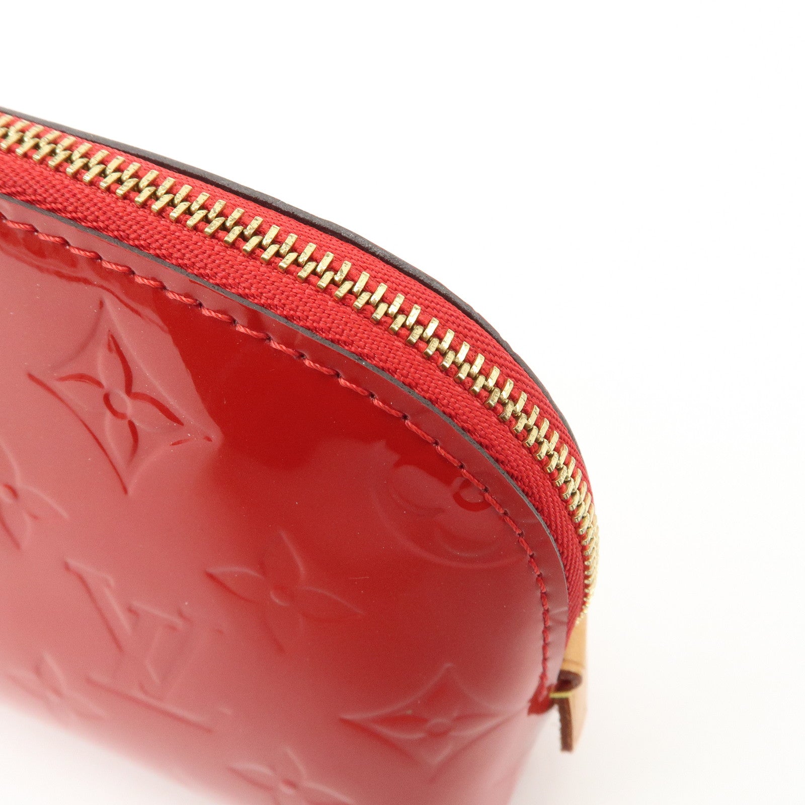 Louis Vuitton Monogram Vernis Leather Pochette Cosmetic PM M91496