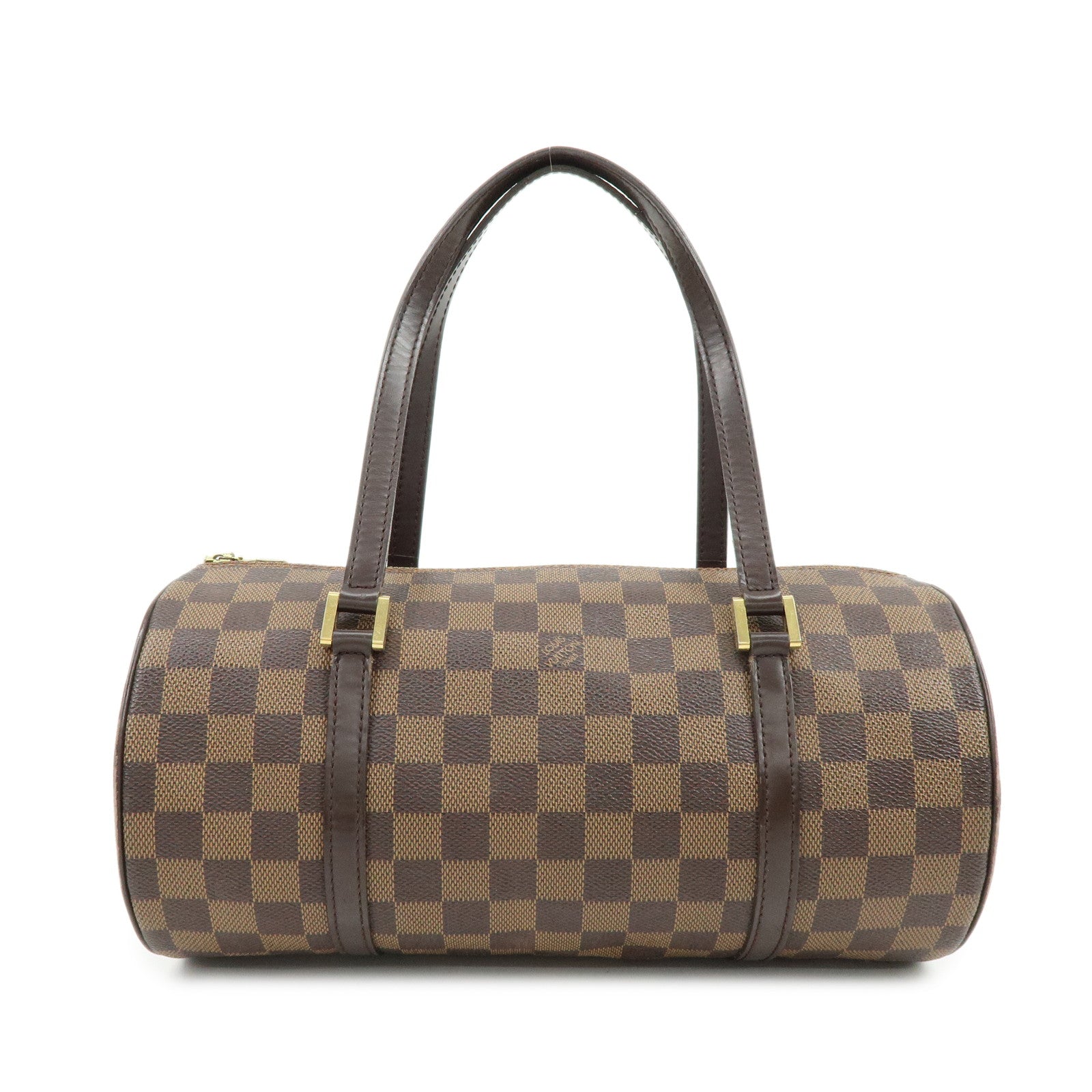 Louis Vuitton Damier Ebene Papillon 30 Hand Bag Brown N51303