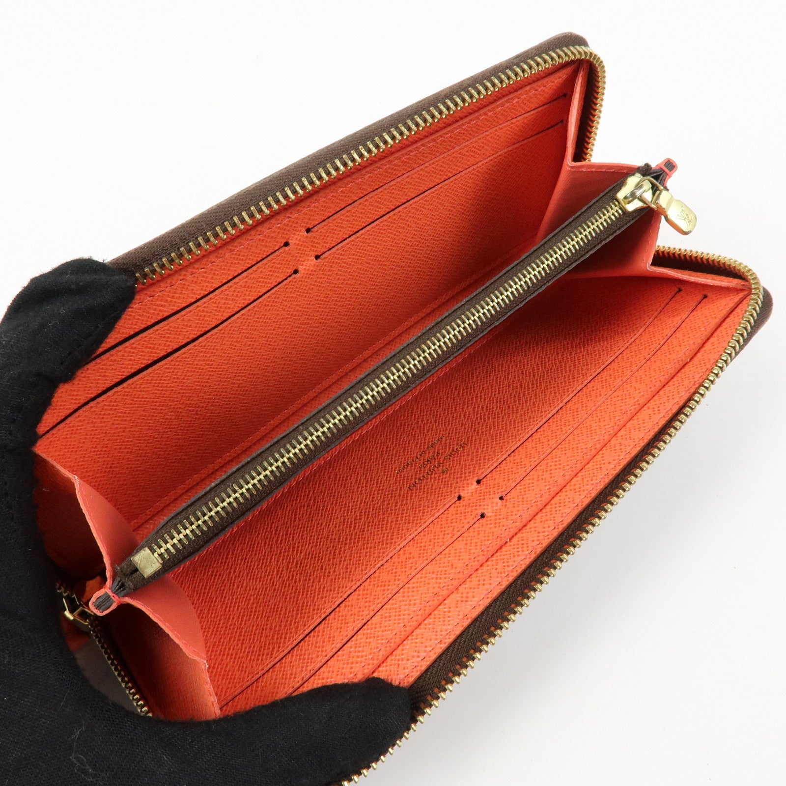 Louis Vuitton Monogram Portefeuille Clemence Zippy Wallet M60743