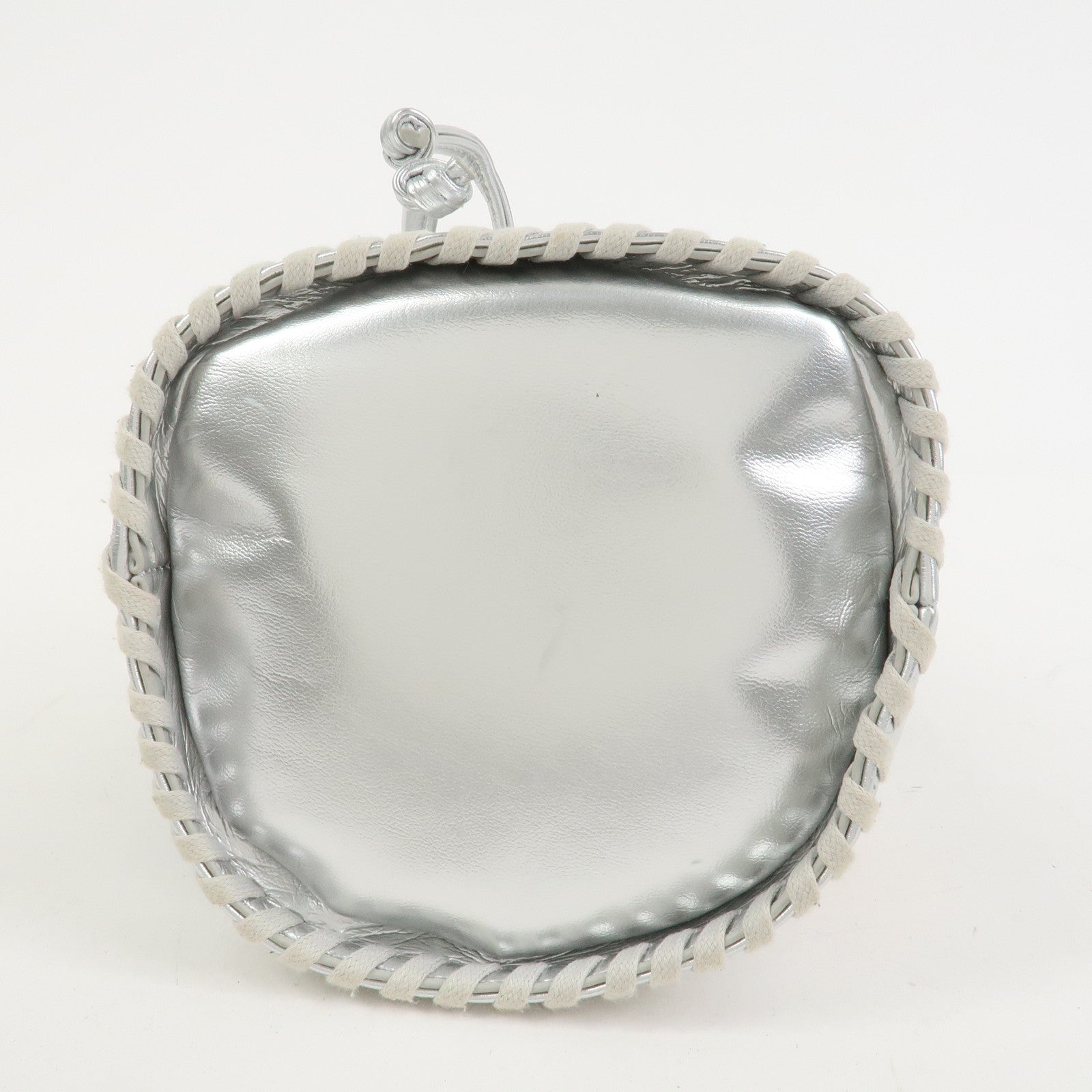 STELLA MCCARTNEY Imitation leather Shoulder Bag Silver Star Motif