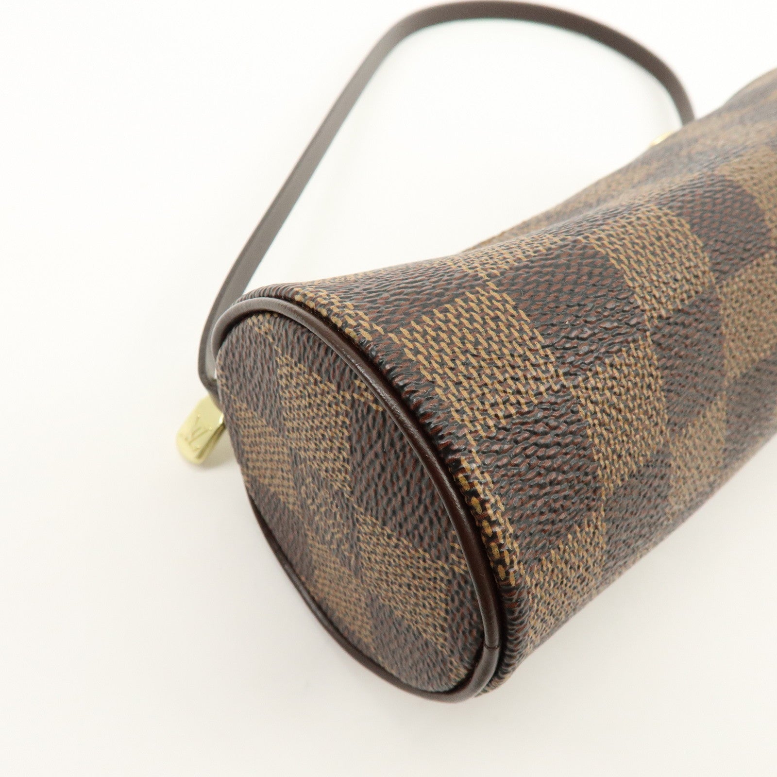 Louis Vuitton Damier Ebene Mini Pouch for Papillon Bag Brown