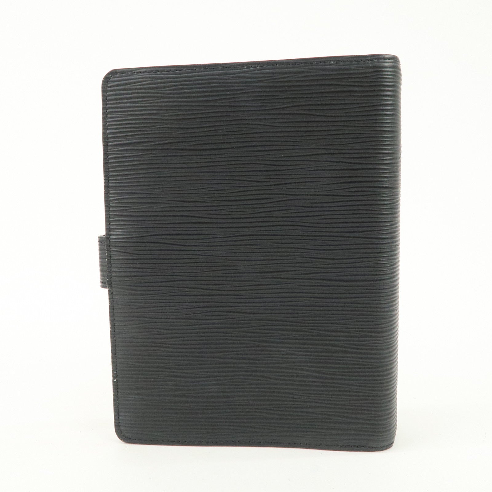 Louis Vuitton Epi Agenda MM Planner Cover Noir Black R20202