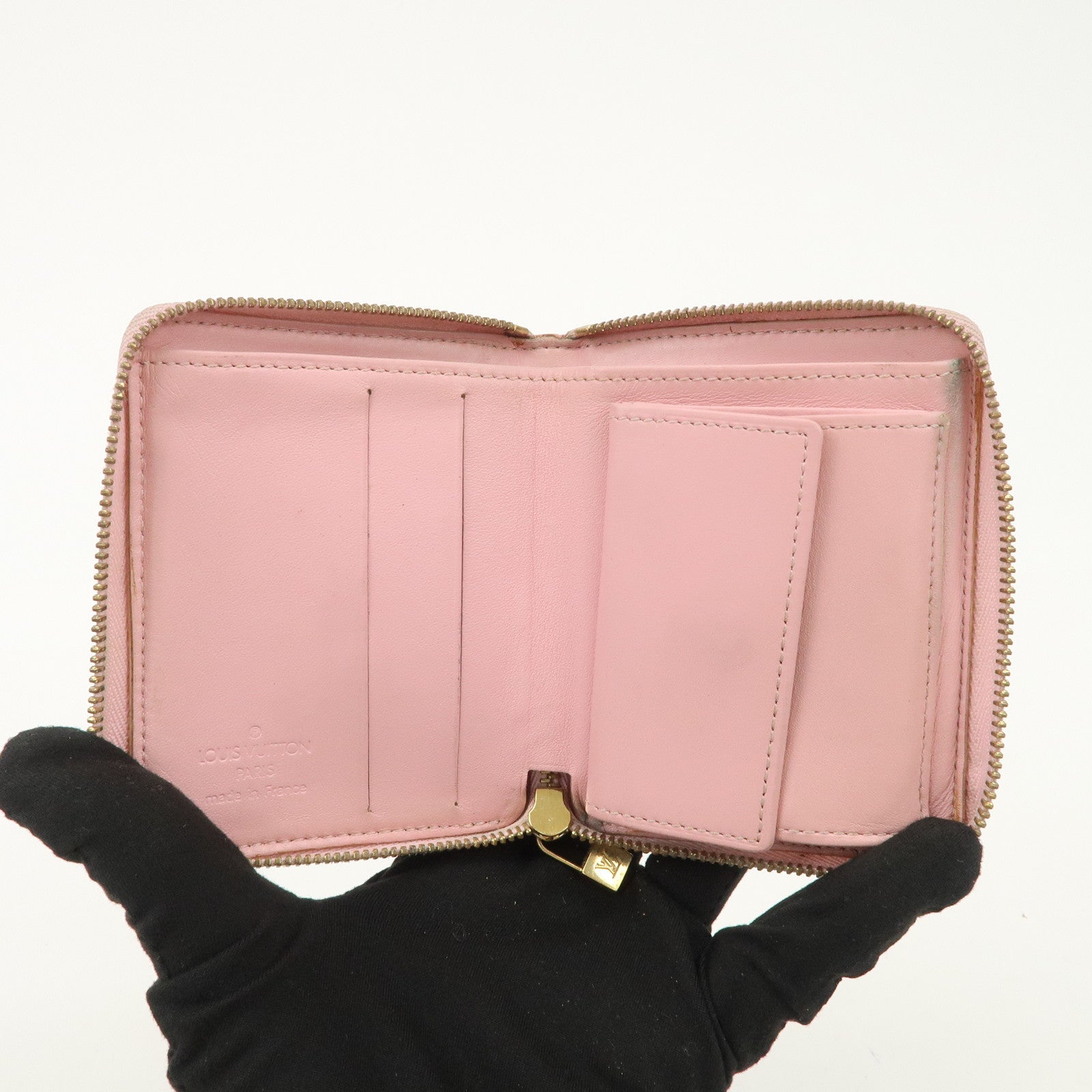 Louis Vuitton Monogram Vernis Set Of 2 Zippy Wallet M91045 Used