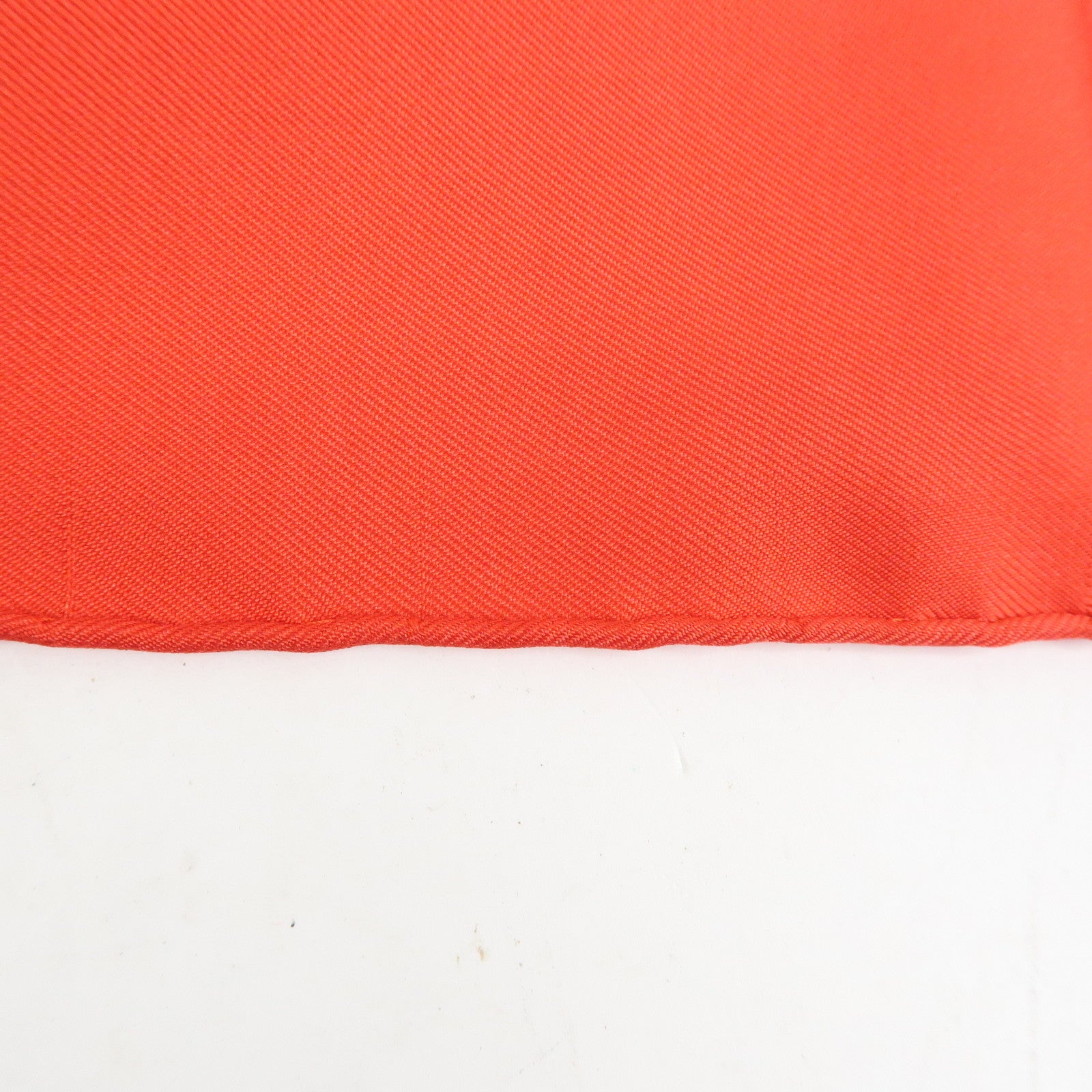 HERMES Carre 90 Silk 100% Scarf VIVE LE VENT Red White