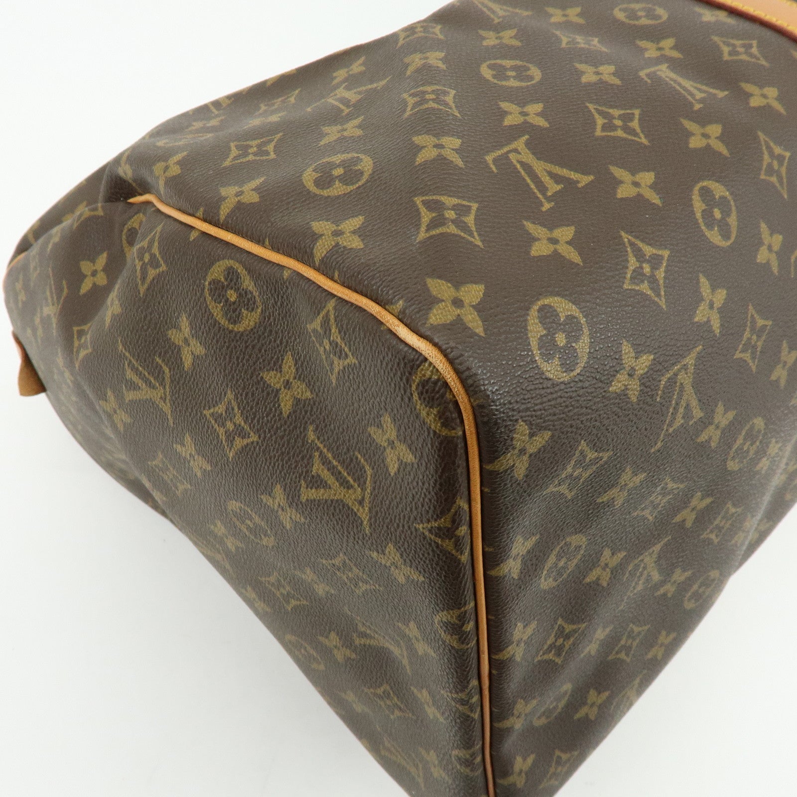 Louis Vuitton Monogram Keep All 60 Boston Bag Brown M41422