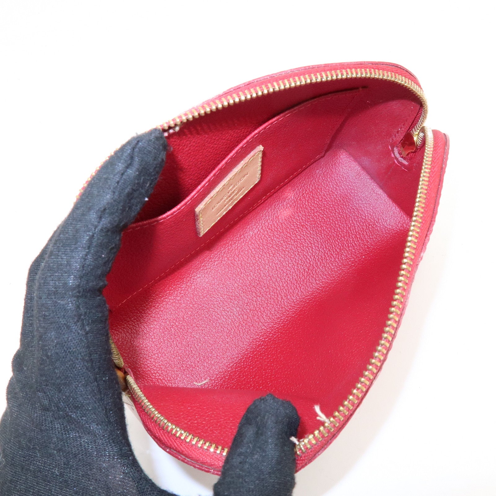 Louis Vuitton Monogram Vernis Pochette Cosmetic PM Pouch M91496