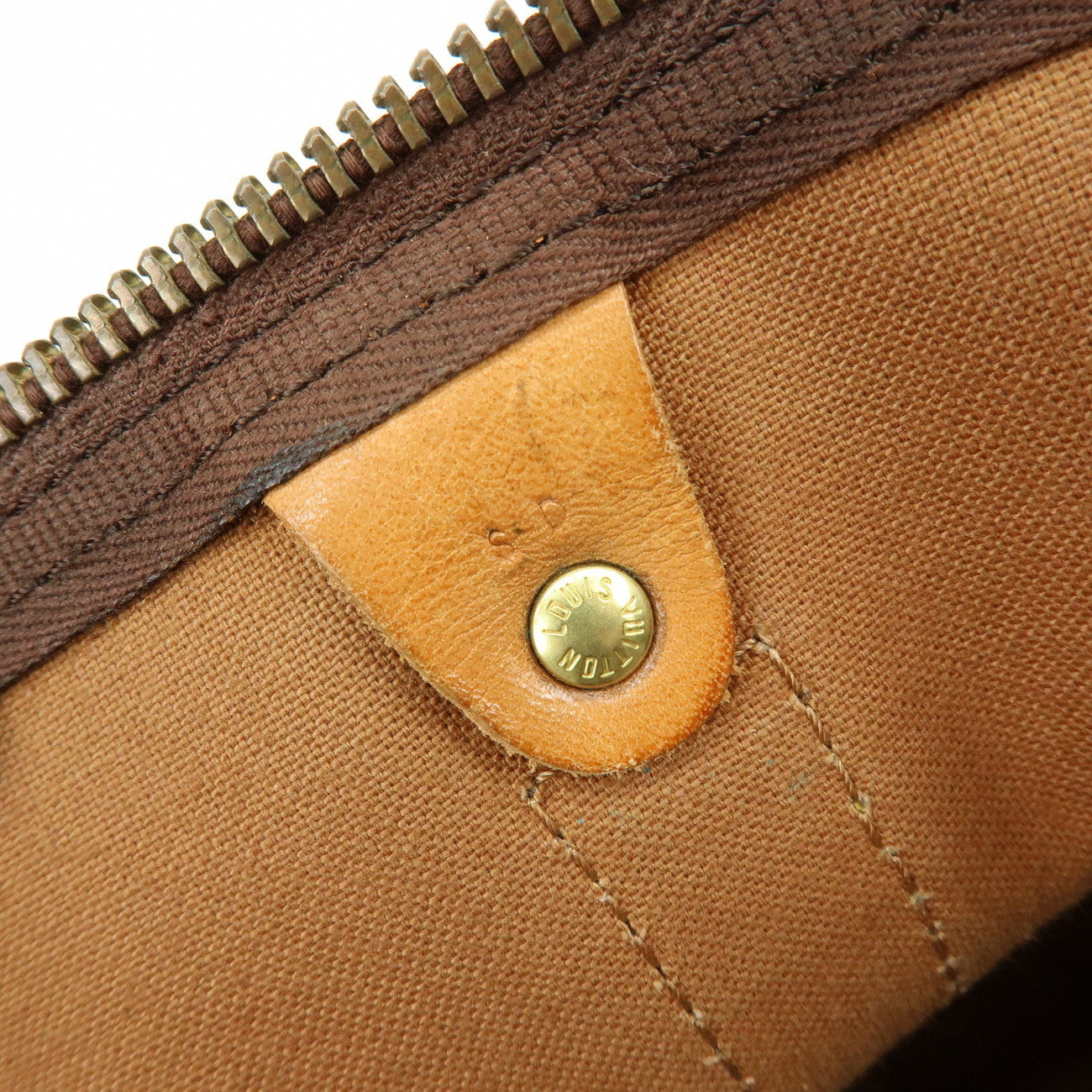 Louis Vuitton Monogram Keep All 50 Boston Bag Brown M41426