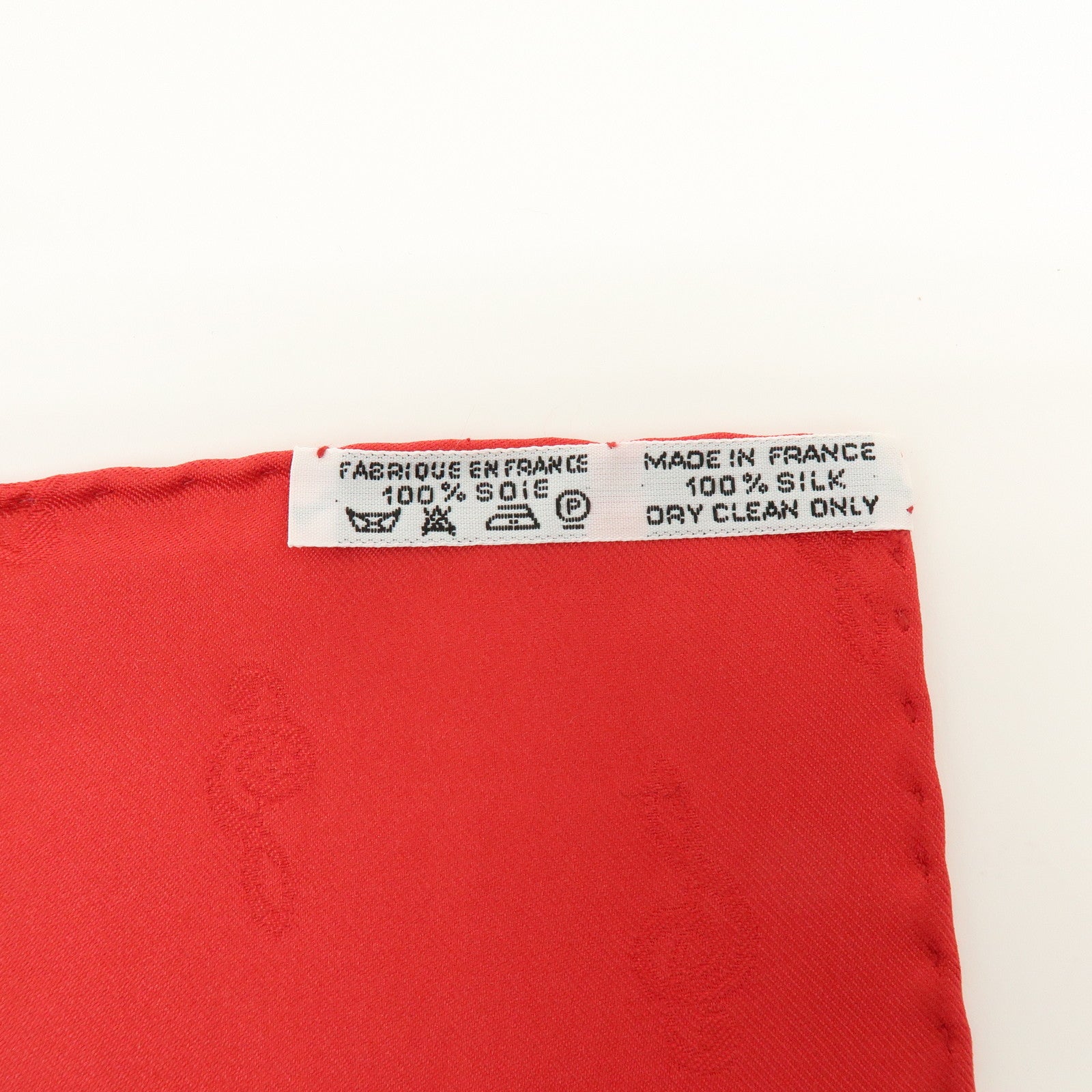HERMES Carre 90 Silk 100% ORGAUPHONE ETAUTRES MECANIQUES Scarf Red