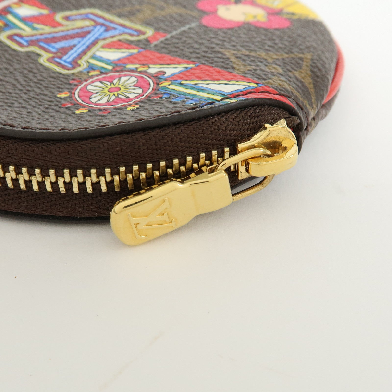 Louis Vuitton Monogram Porte Monnaie Rond Vivienne M69749