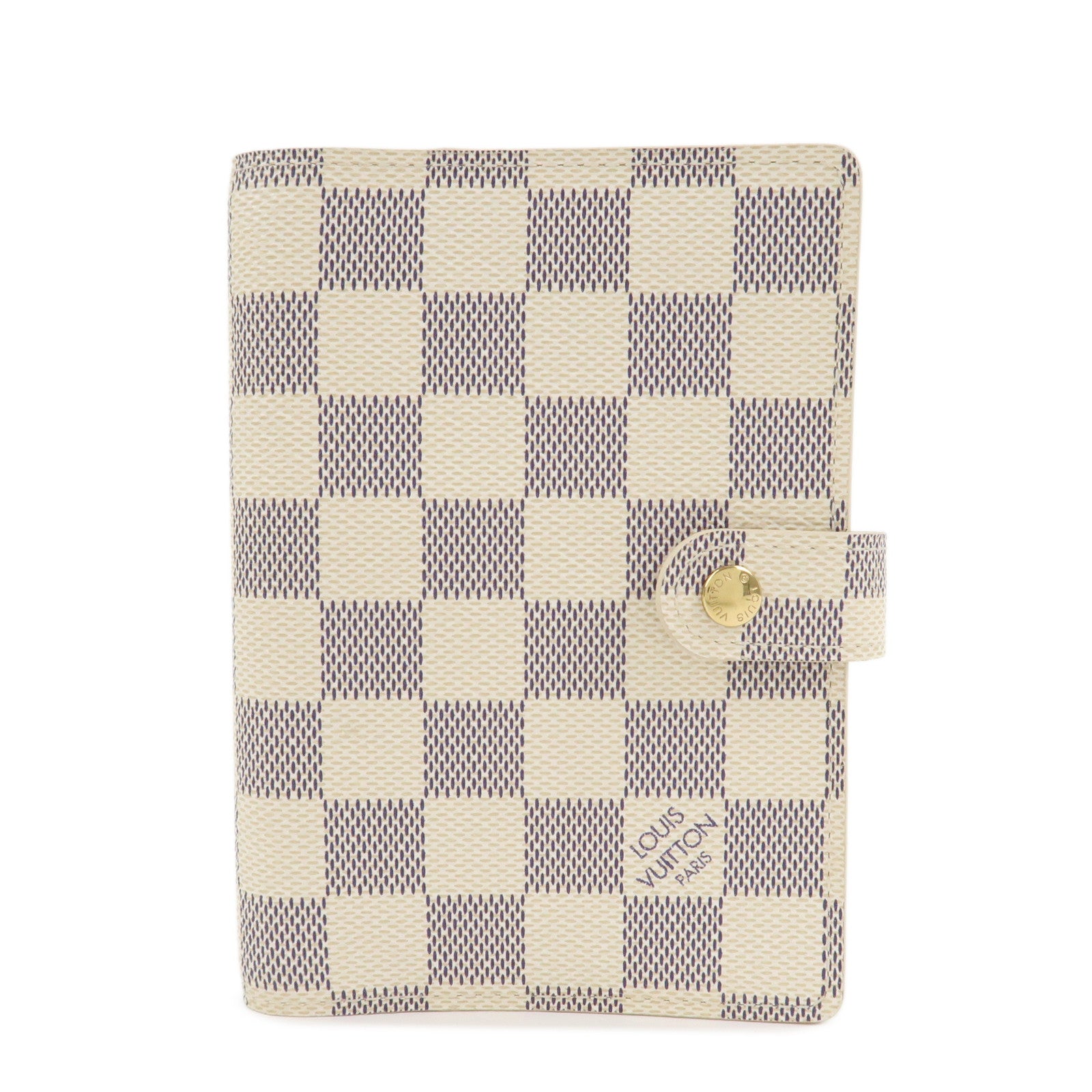 Louis Vuitton Damier Azur Agenda PM Planner Cover R20706
