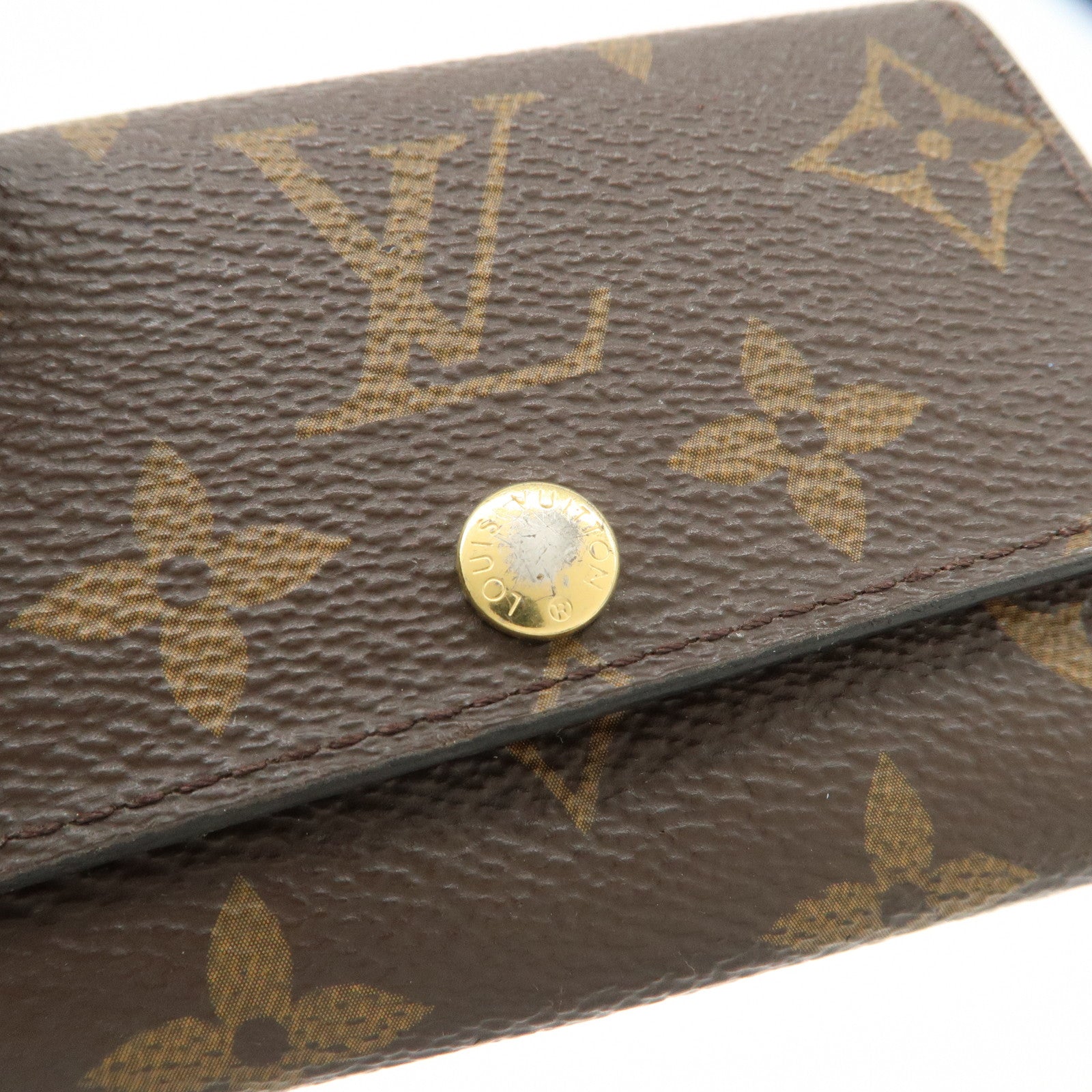 Louis Vuitton Monogram Set of 2 Multicles 6 Key Case Brown M62630 Used