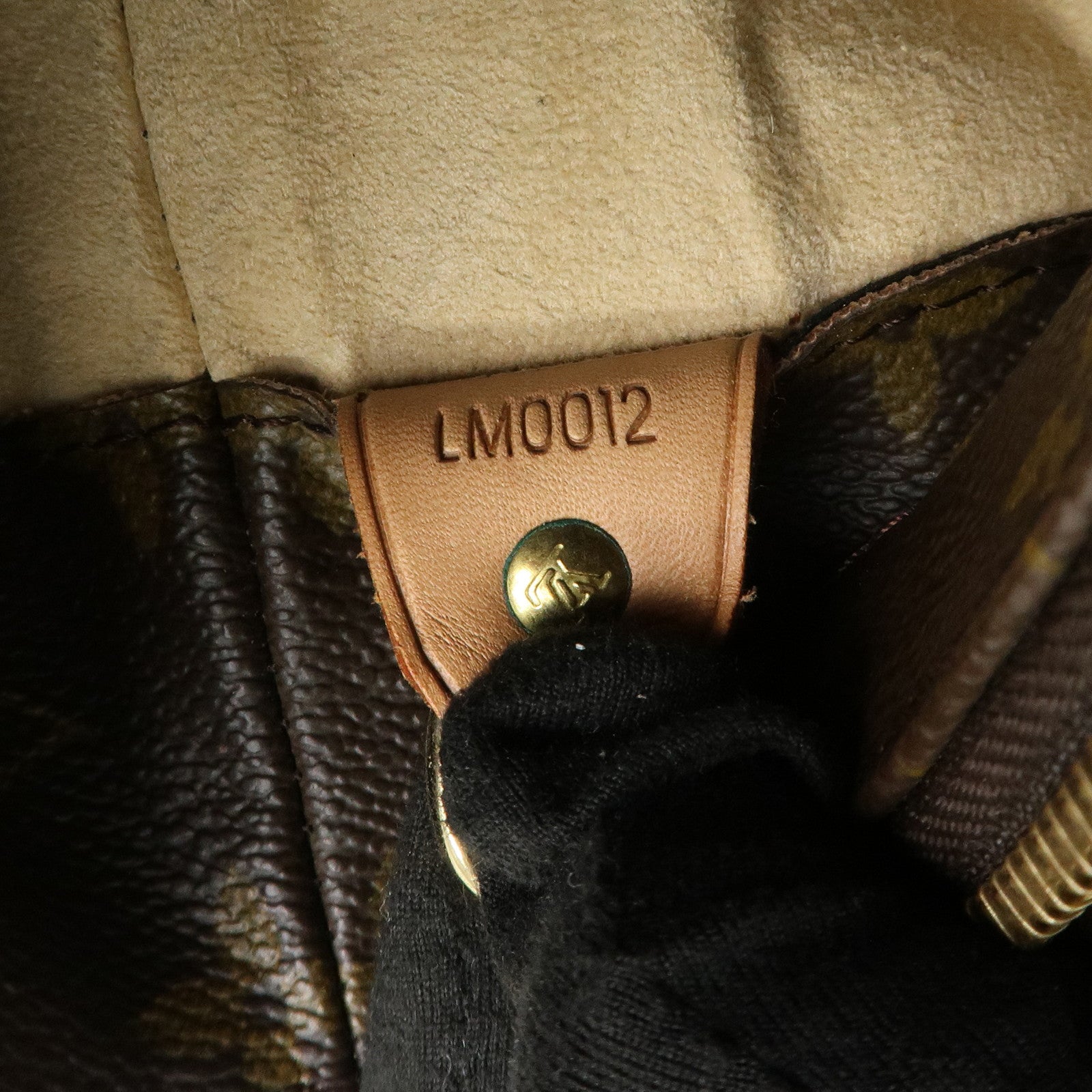 Louis Vuitton Monogram Luco Tote Bag Shoulder Bag Brown M51155