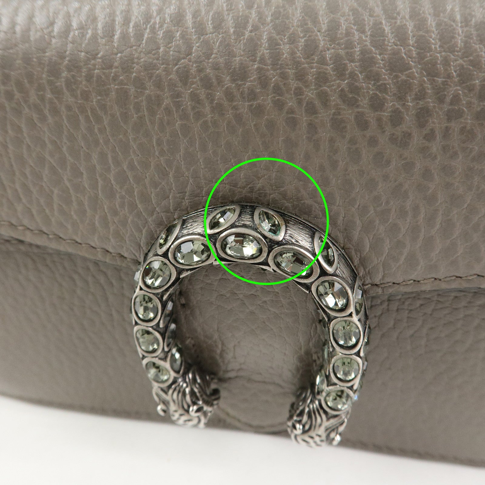 GUCCI Dionysus Super Mini Bag Leather Chain Shoulder Bag 476432