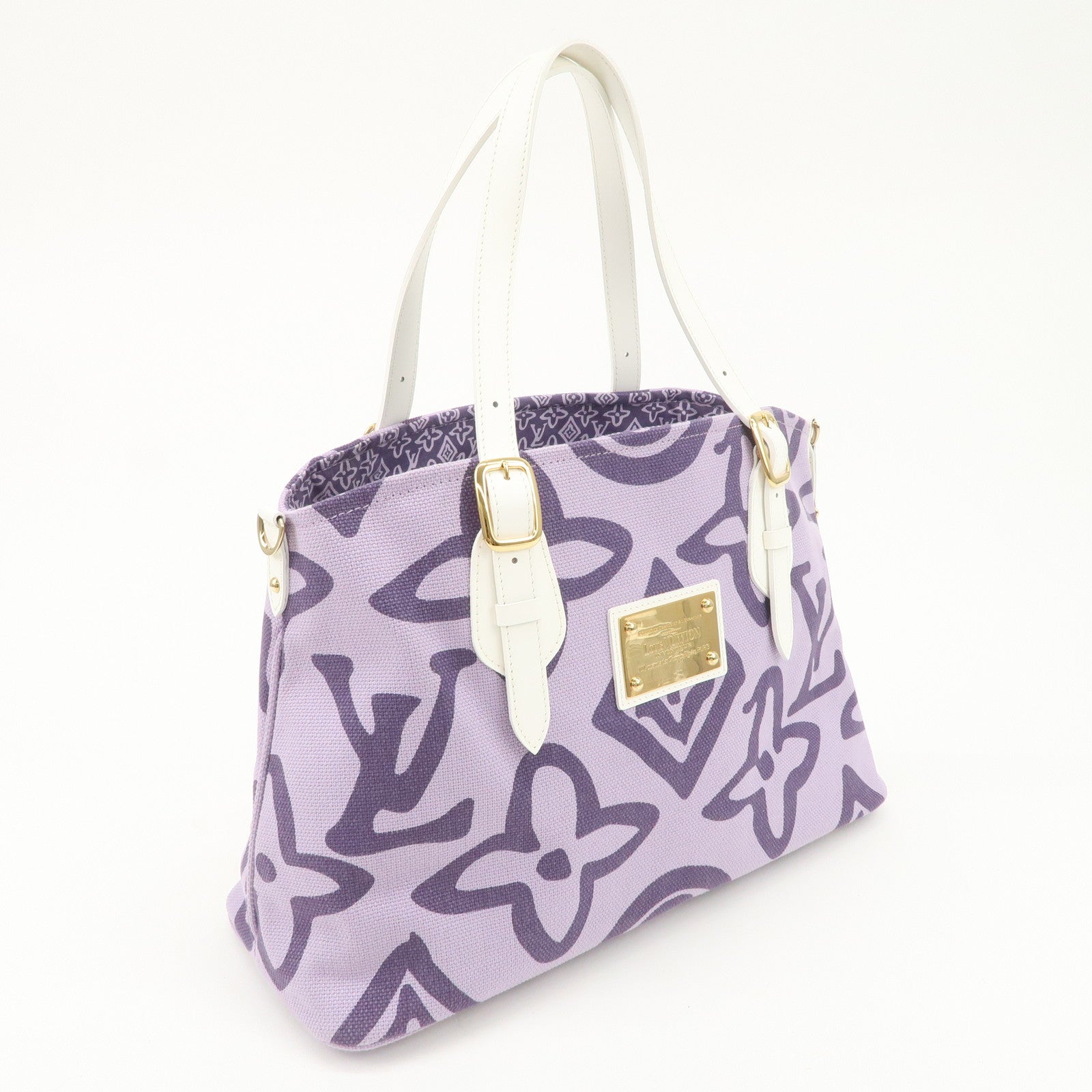 Louis Vuitton Cruise Line Canvas Tahitienne PM Tote Bag M95680