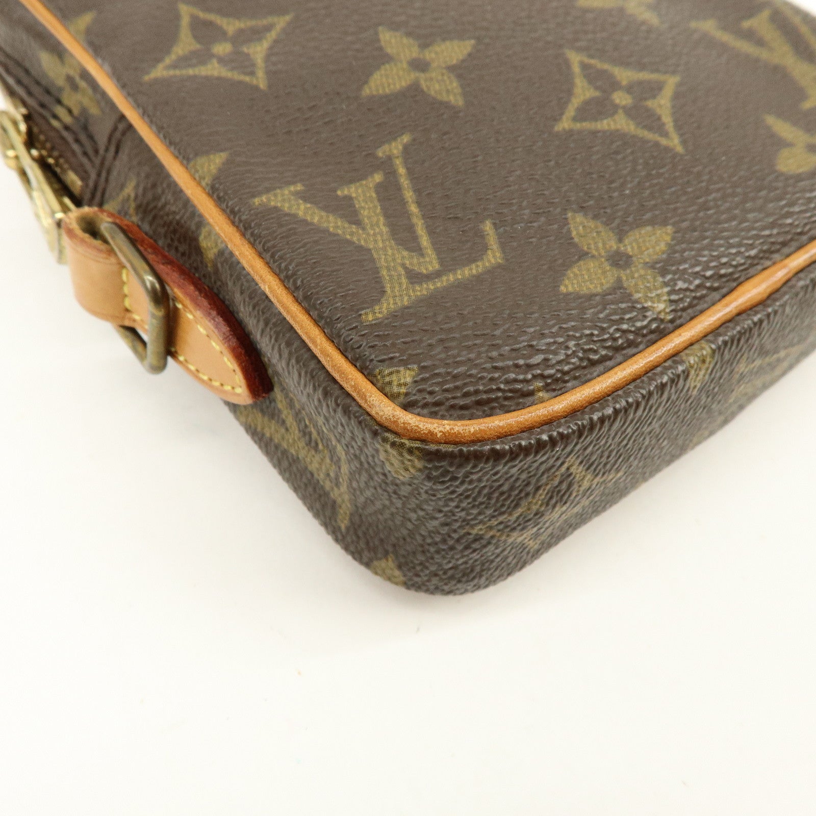 Louis Vuitton Monogram Mini Danube Shoulder Bag Brown M45268