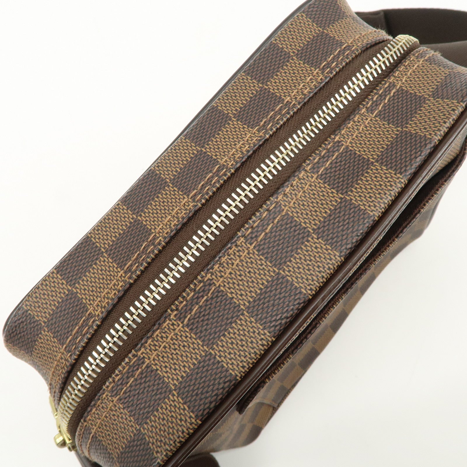 Louis Vuitton Damier Olaf PM Crossbody Shoulder Bag Brown N41442