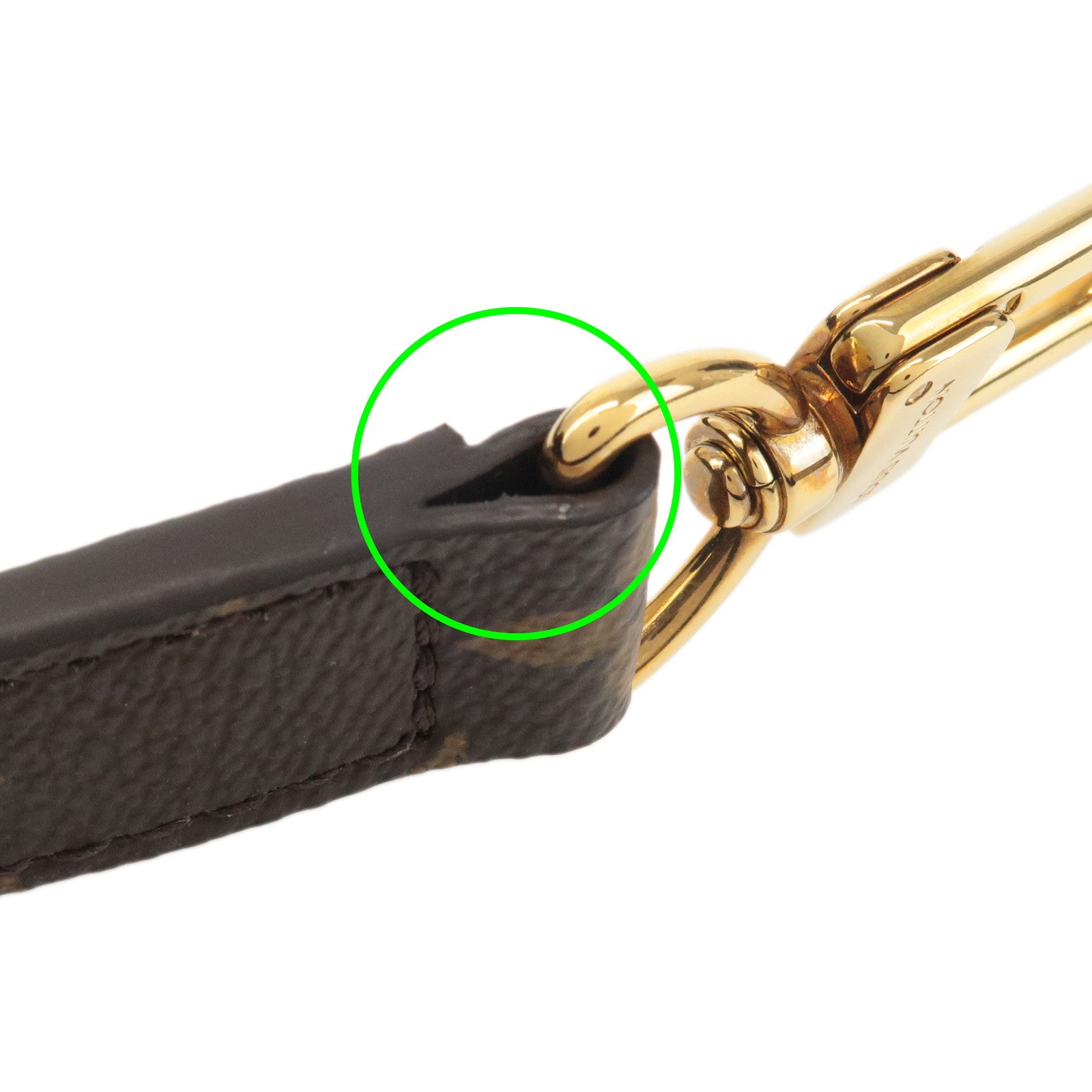 Louis Vuitton Monogram Canvas Adjustable Shoulder Strap 70cm Used