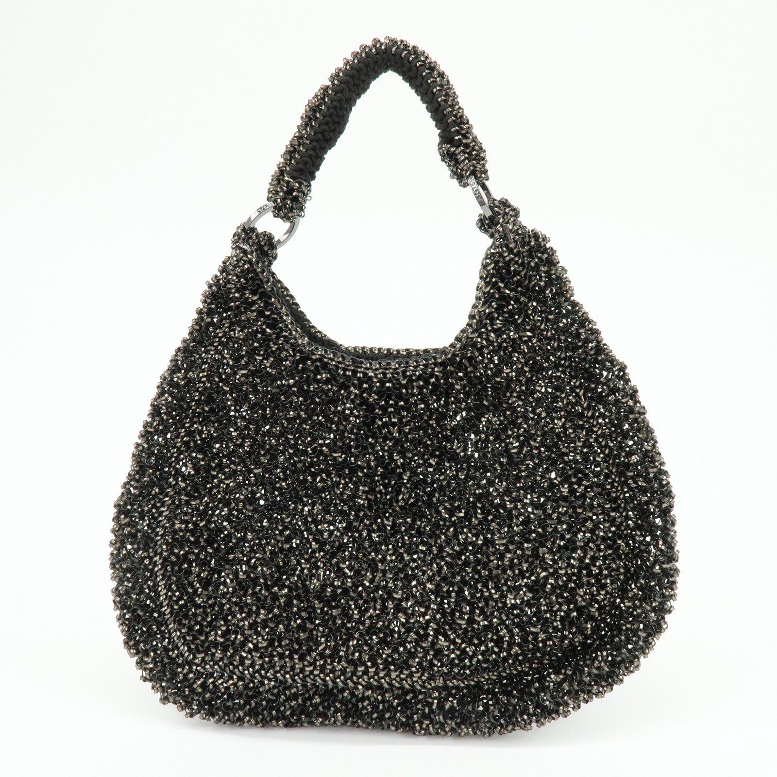 ANTEPRIMA Wire Bag PVC Shoulder Bag Hand Bag Black