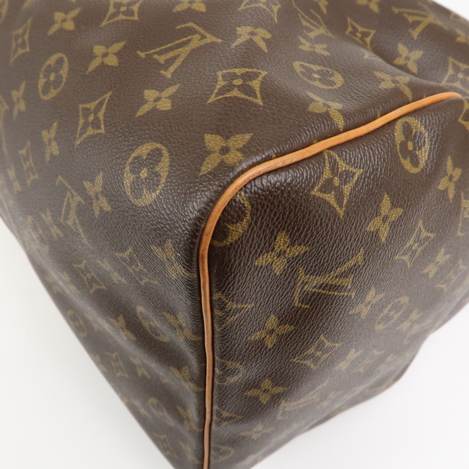 Louis Vuitton Monogram Keep All 60 Boston Bag Brown M41422
