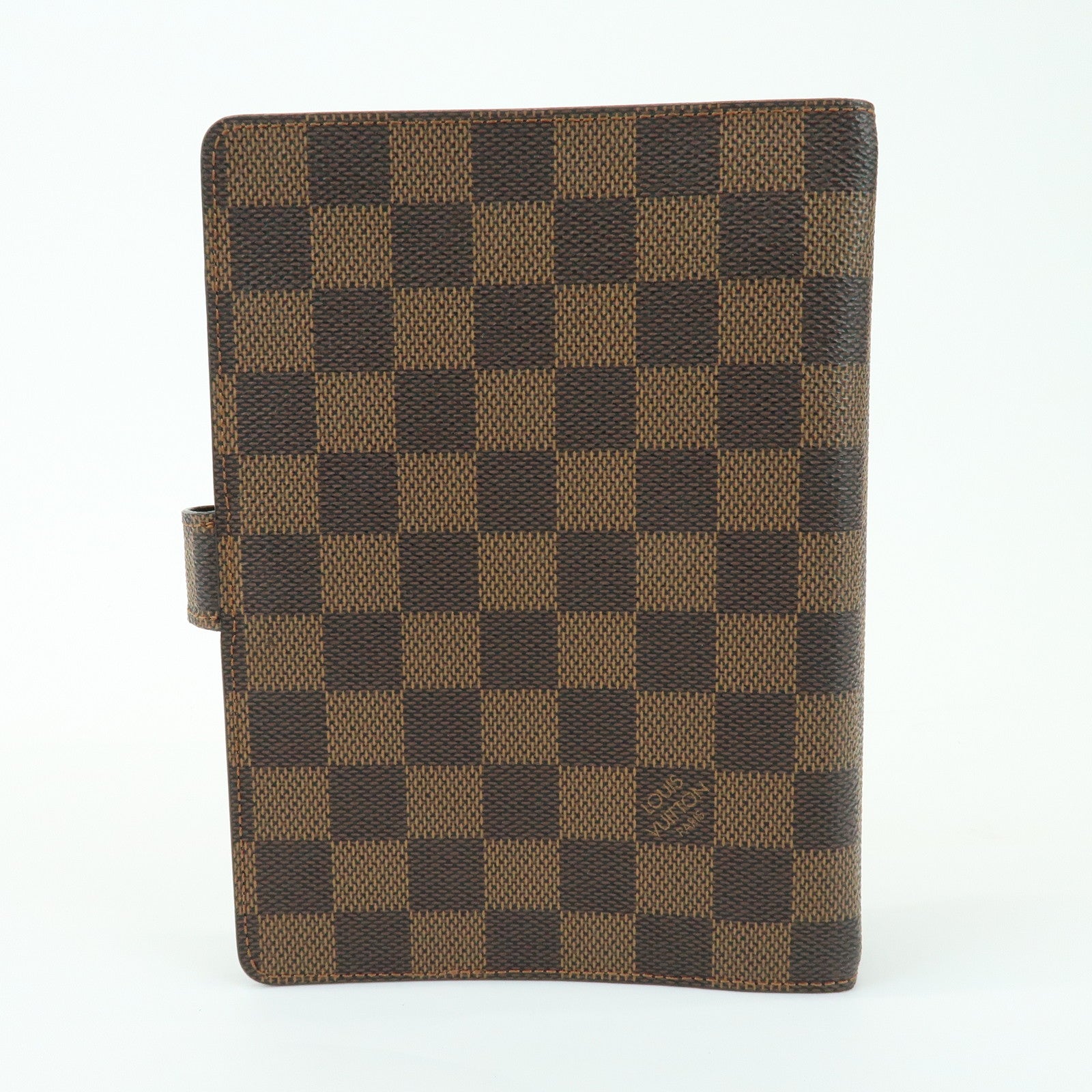 Louis Vuitton Damier Agenda GM Canvas Planner Cover Ebene R20107