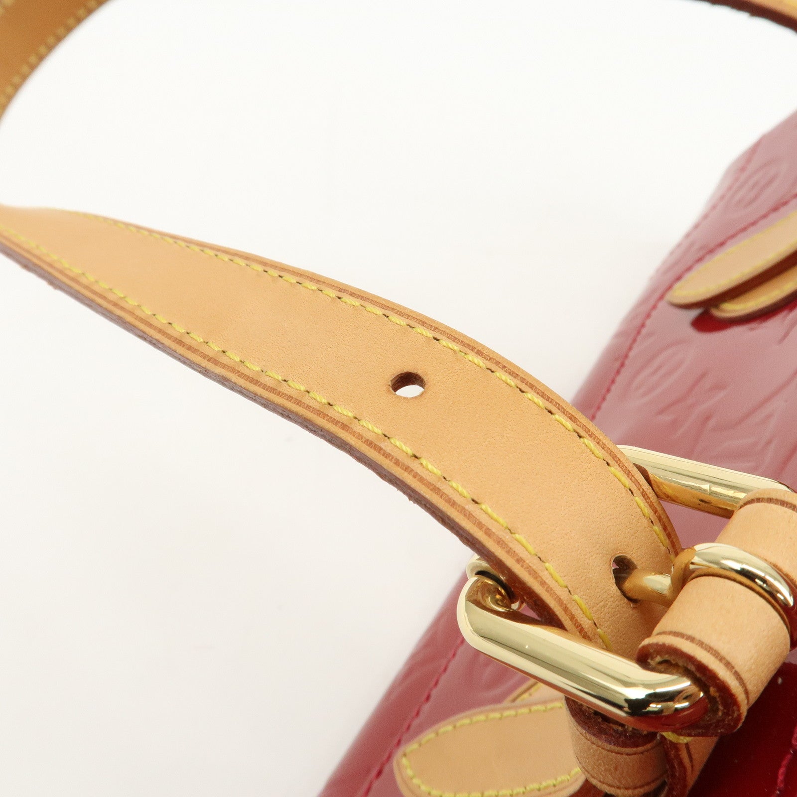 Louis Vuitton Vernis Rosewood Avenue Hand Bag Pomme D'Amour M93507