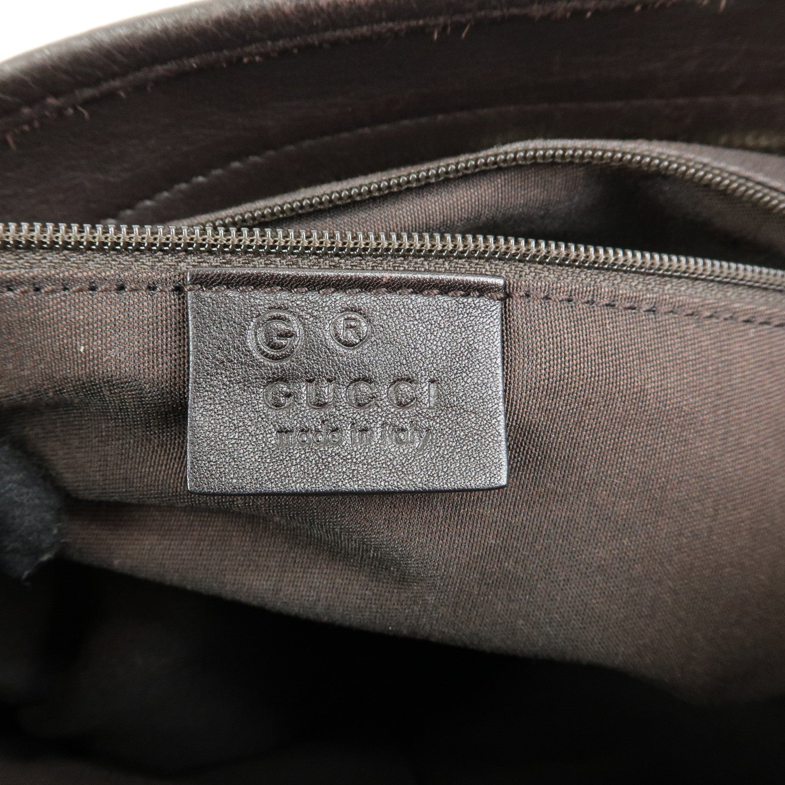 GUCCI Sherry GG Canvas Leather Shoulder Bag Hand Bag Beige 388927