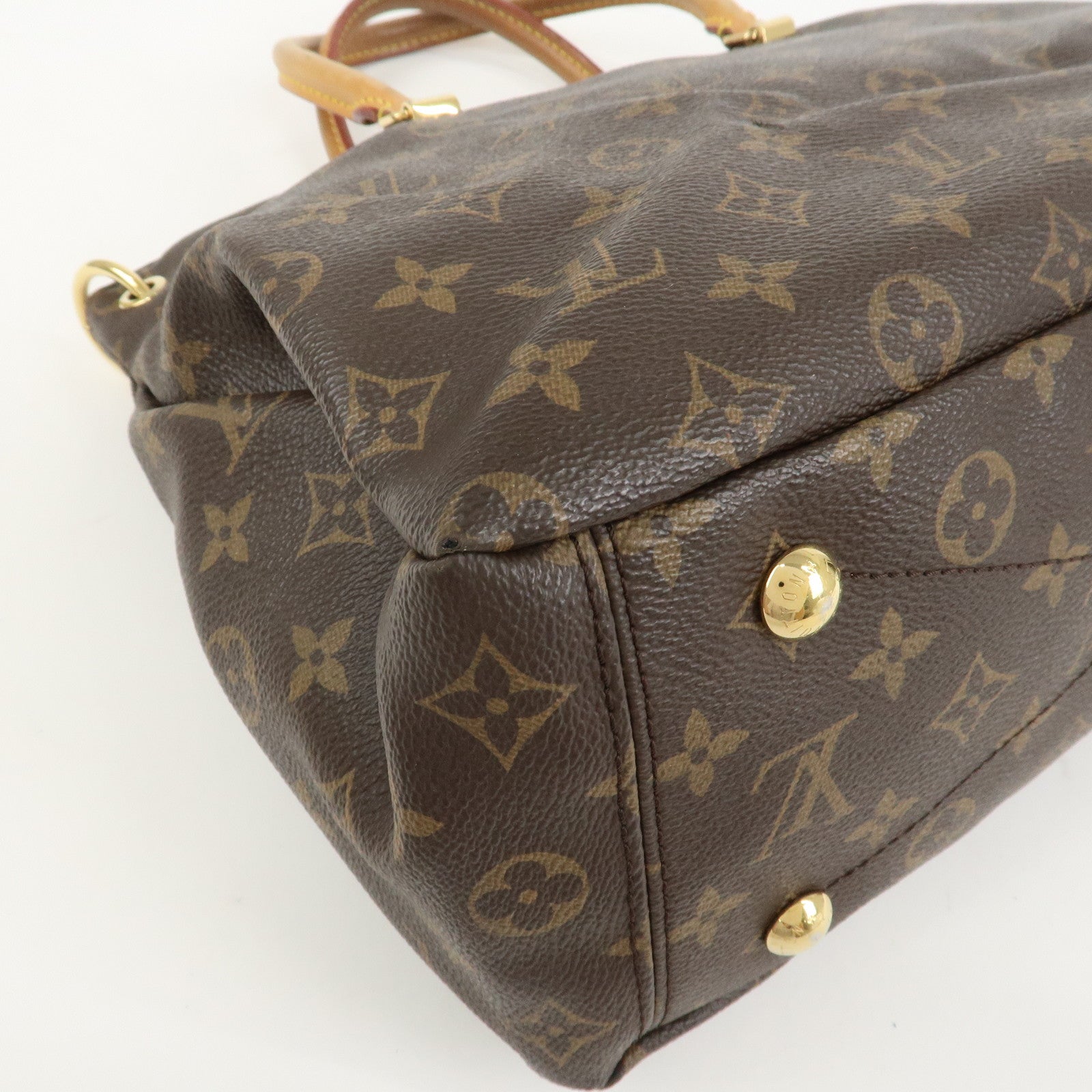 Louis Vuitton Monogram Pallas 2Way Hand Bag Aurore M40906