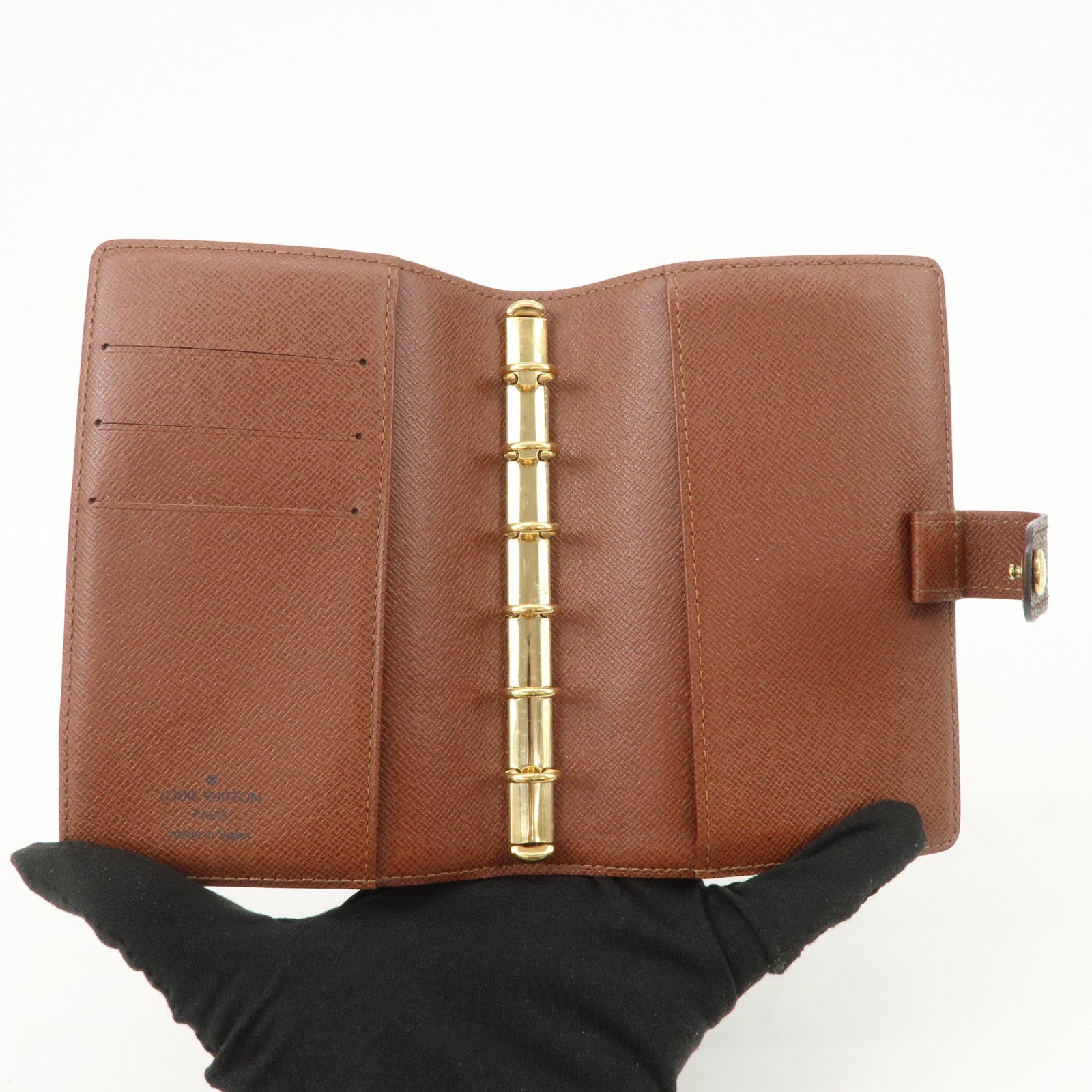 Louis Vuitton Monogram Agenda PM Planner Cover Brown R20005