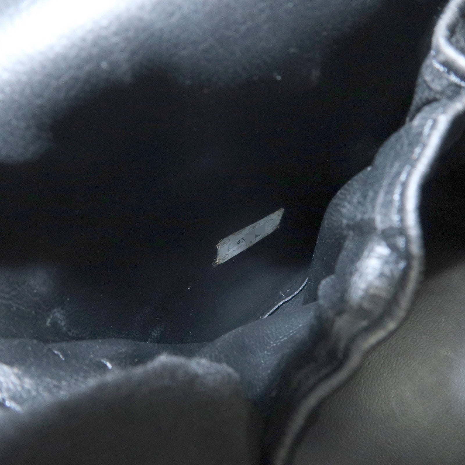 CHANEL COCO Mark Caviarskin Vanity Bag Hand Bag Cosmetic Bag Black A01998