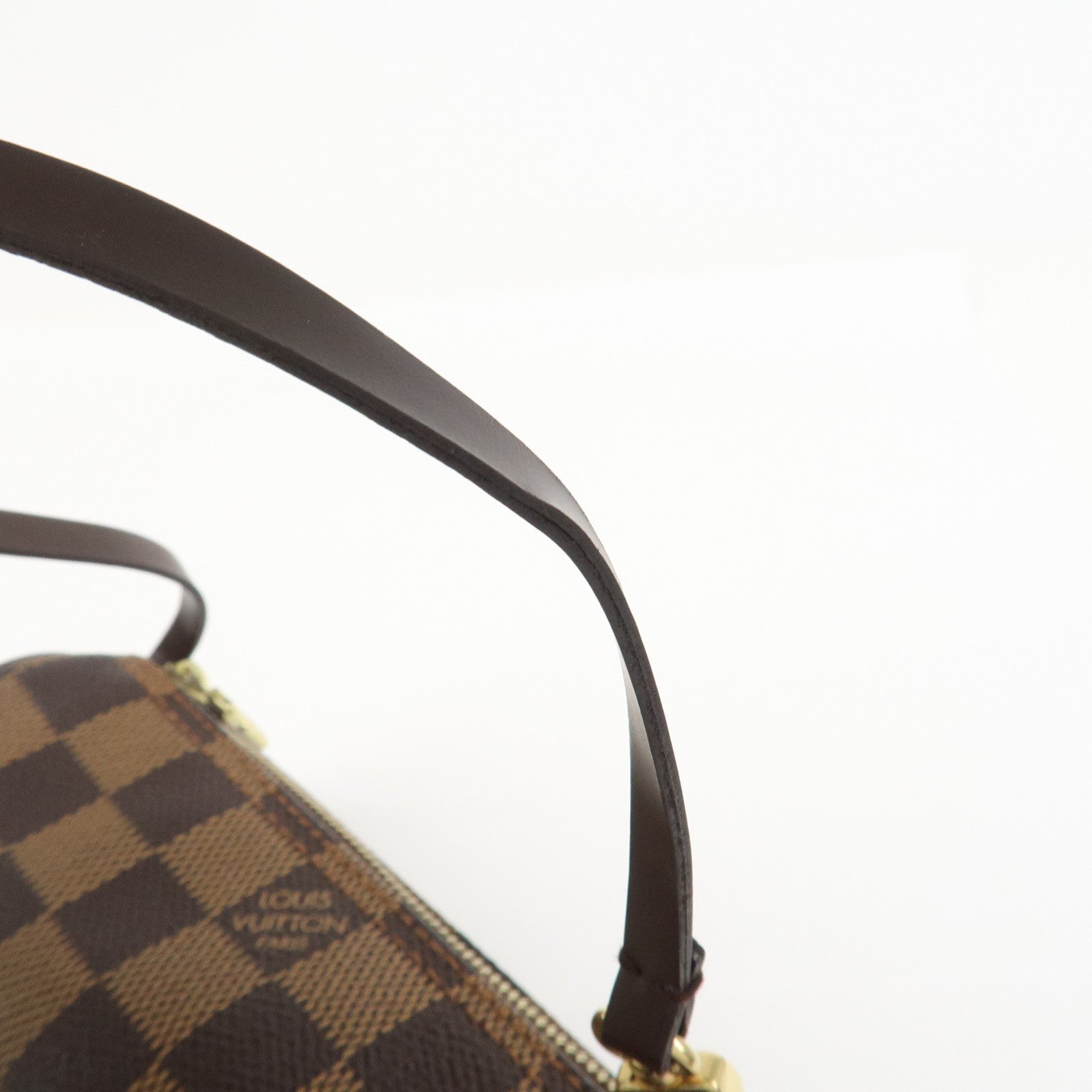 Louis Vuitton Damier Ebene Mini Pouch for Papillon Bag Brown