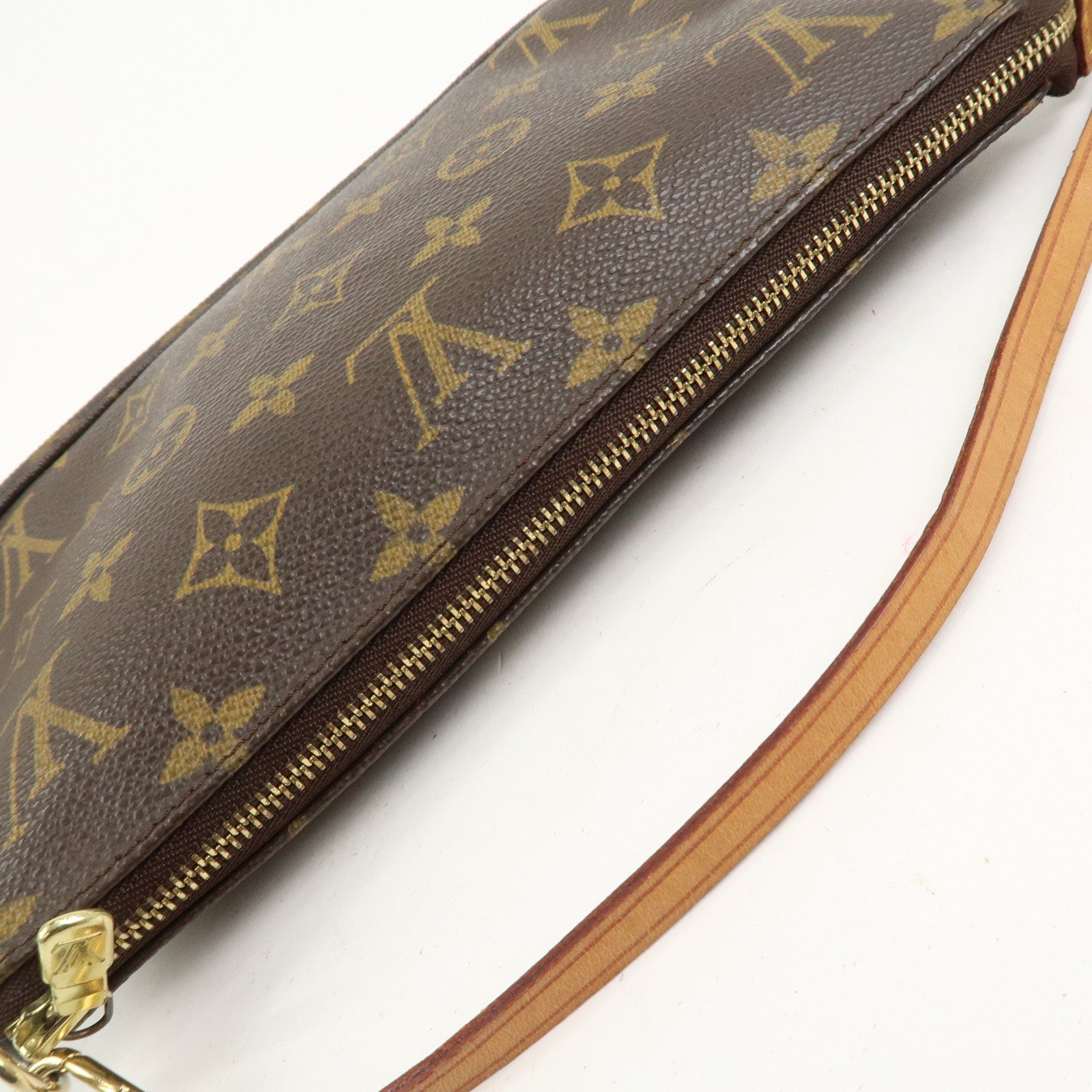 Louis Vuitton Monogram Pochette Accessoires Pouch Hand Bag M51980