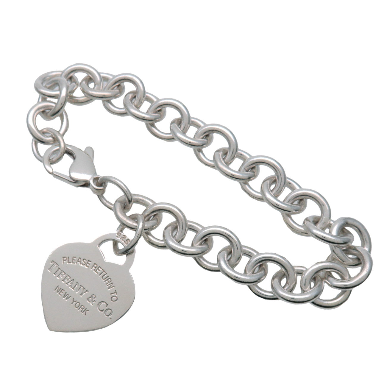 Tiffany & Co Return to Tiffany Heart Tag Bracelet SV925 Silver