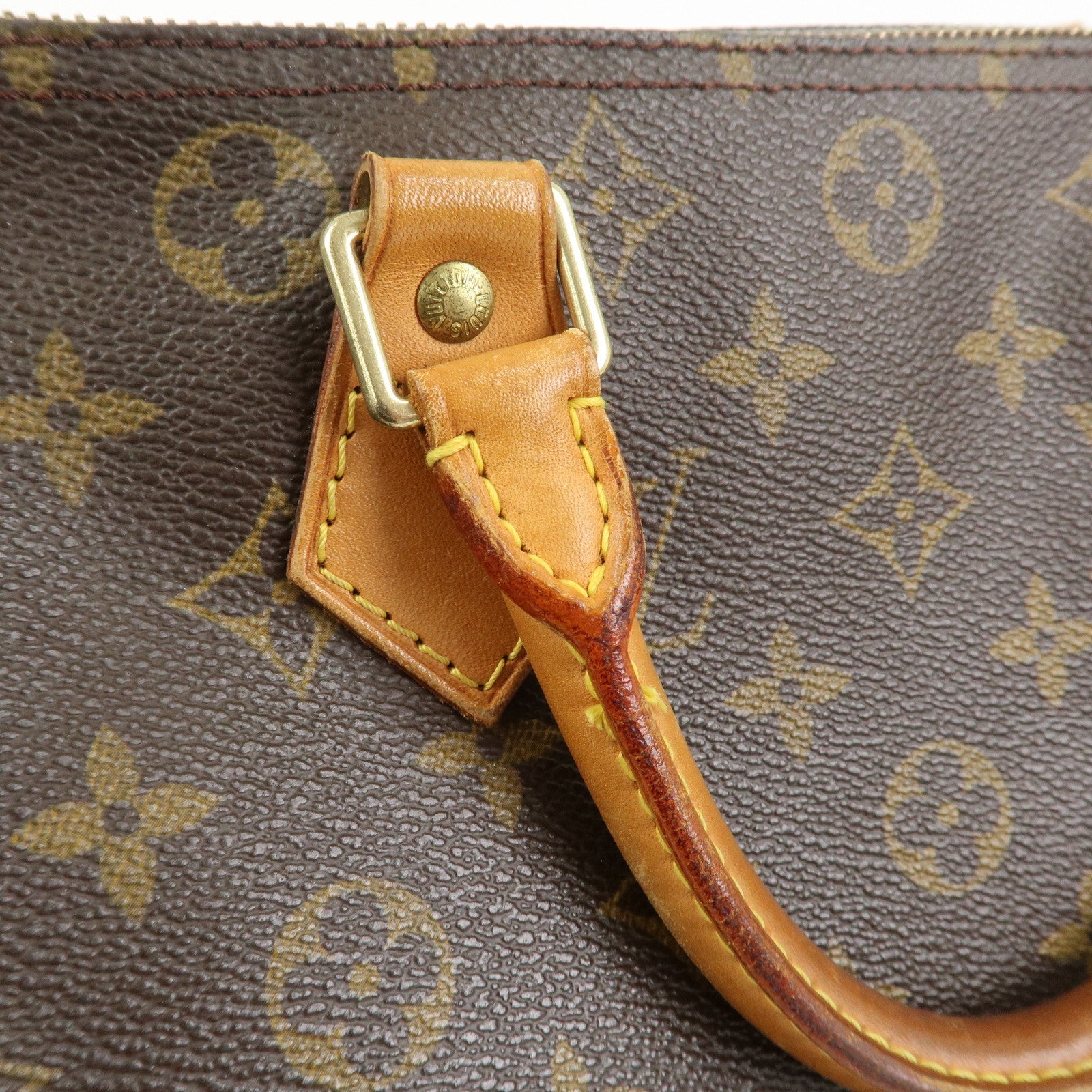 Louis Vuitton Monogram Speedy 30 Boston Bag Hand Bag Brown M41526