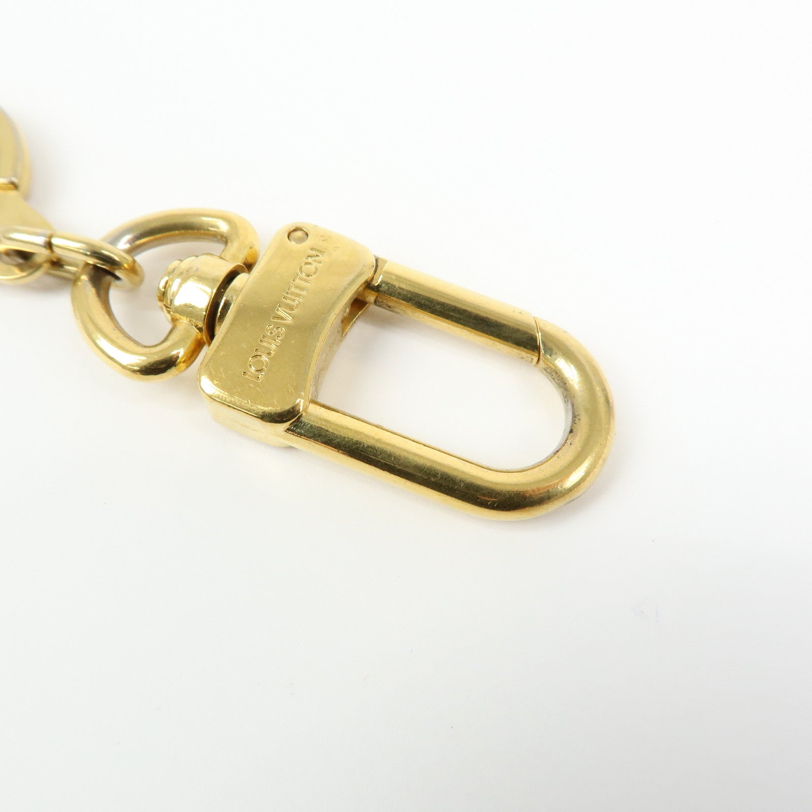 Louis Vuitton Ano Cles Key Chain Bag Chram Gold M62694
