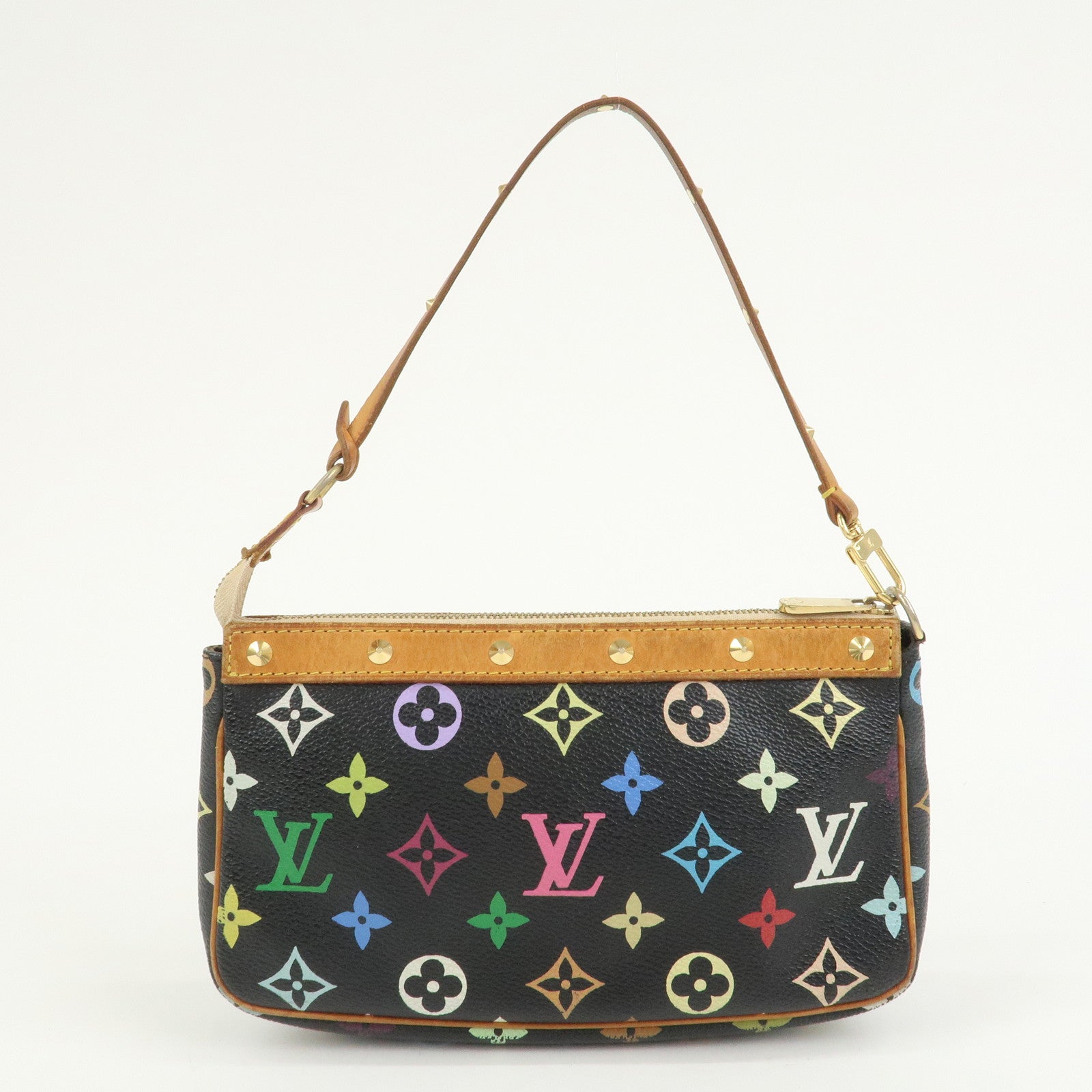 Louis Vuitton Monogram Multicolor Pochette Accessoires Noir M92648