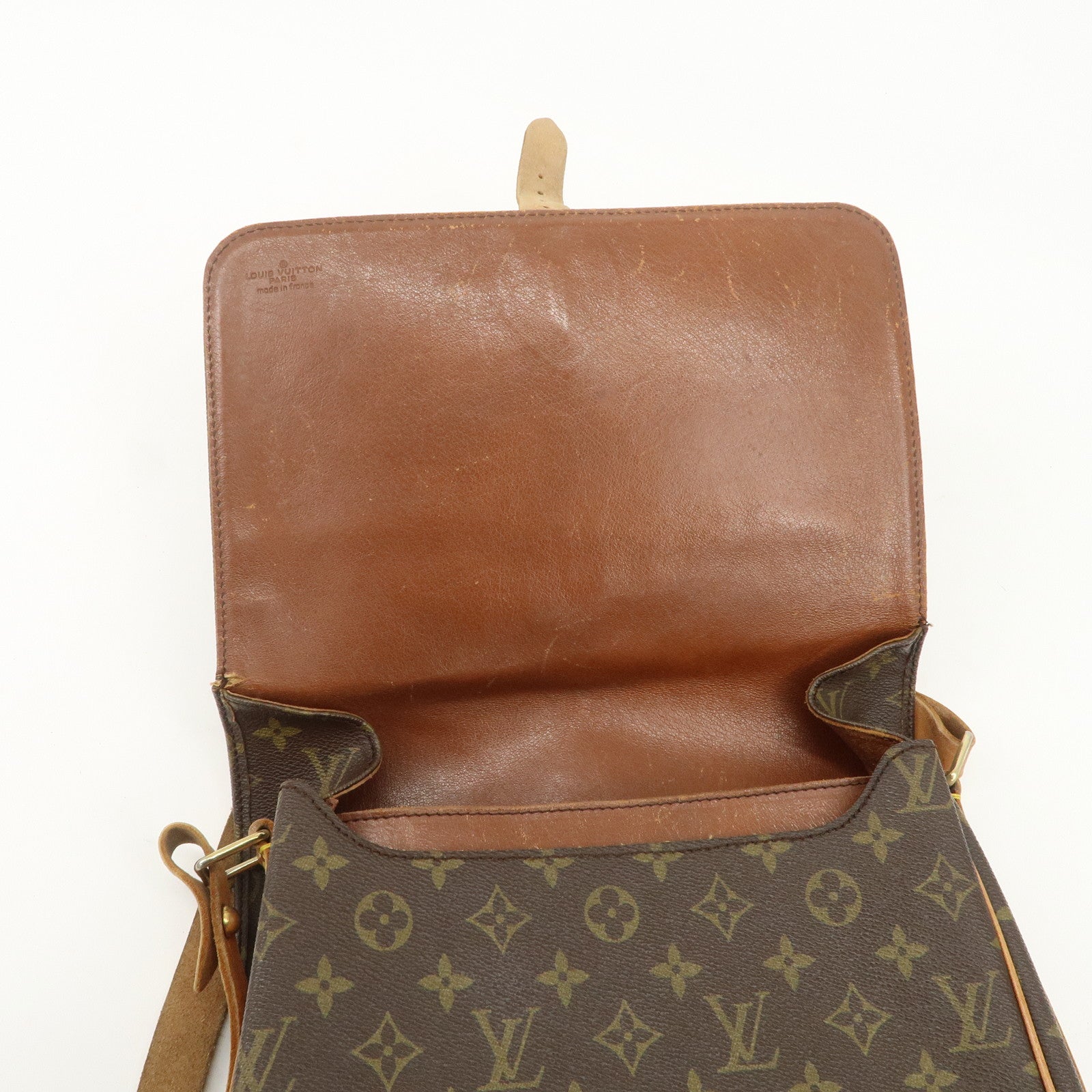 Louis Vuitton Monogram Cartouchiere 26 Shoulder Bag M51252