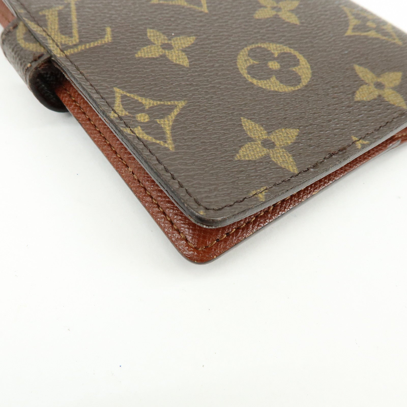 Louis Vuitton Monogram Agenda PM Planner Cover Brown R20005